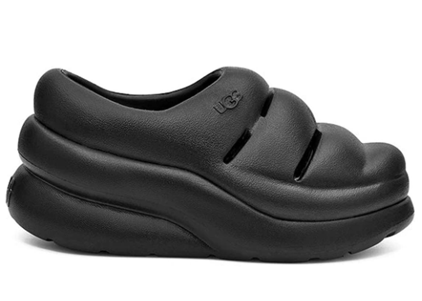 UGG Sport Yeah Clog Black (Kids) - vstockx