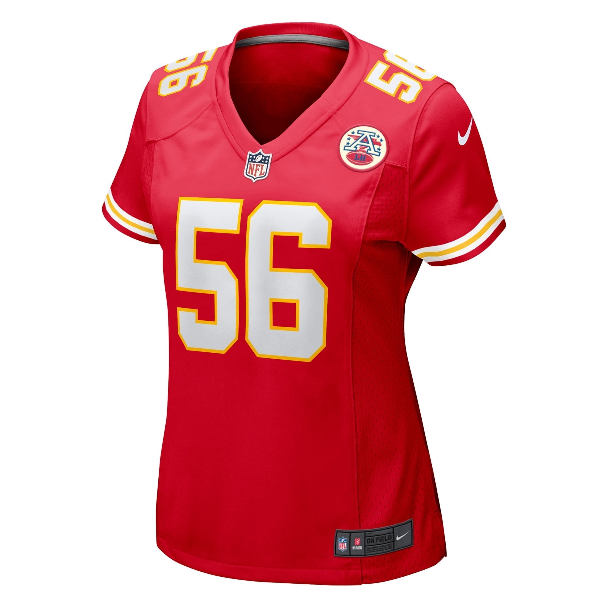 Women's Nike George Karlaftis Red Kansas City Chiefs Game Player Jersey - vstockx