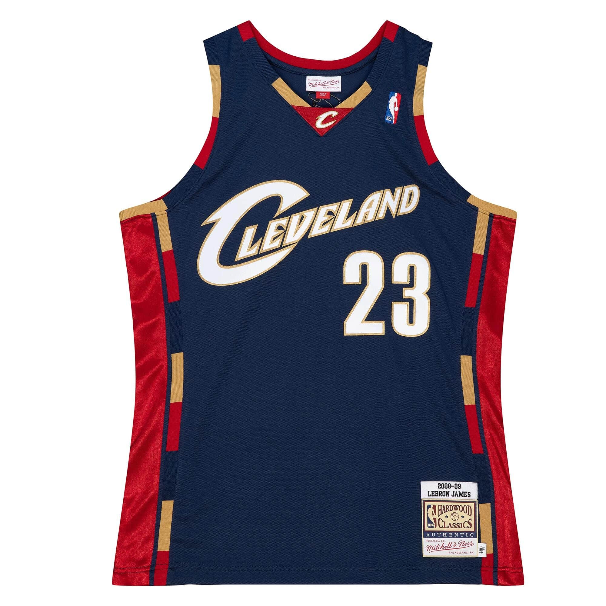 Authentic Lebron James Cleveland Cavaliers 2008-09 Jersey - vstockx