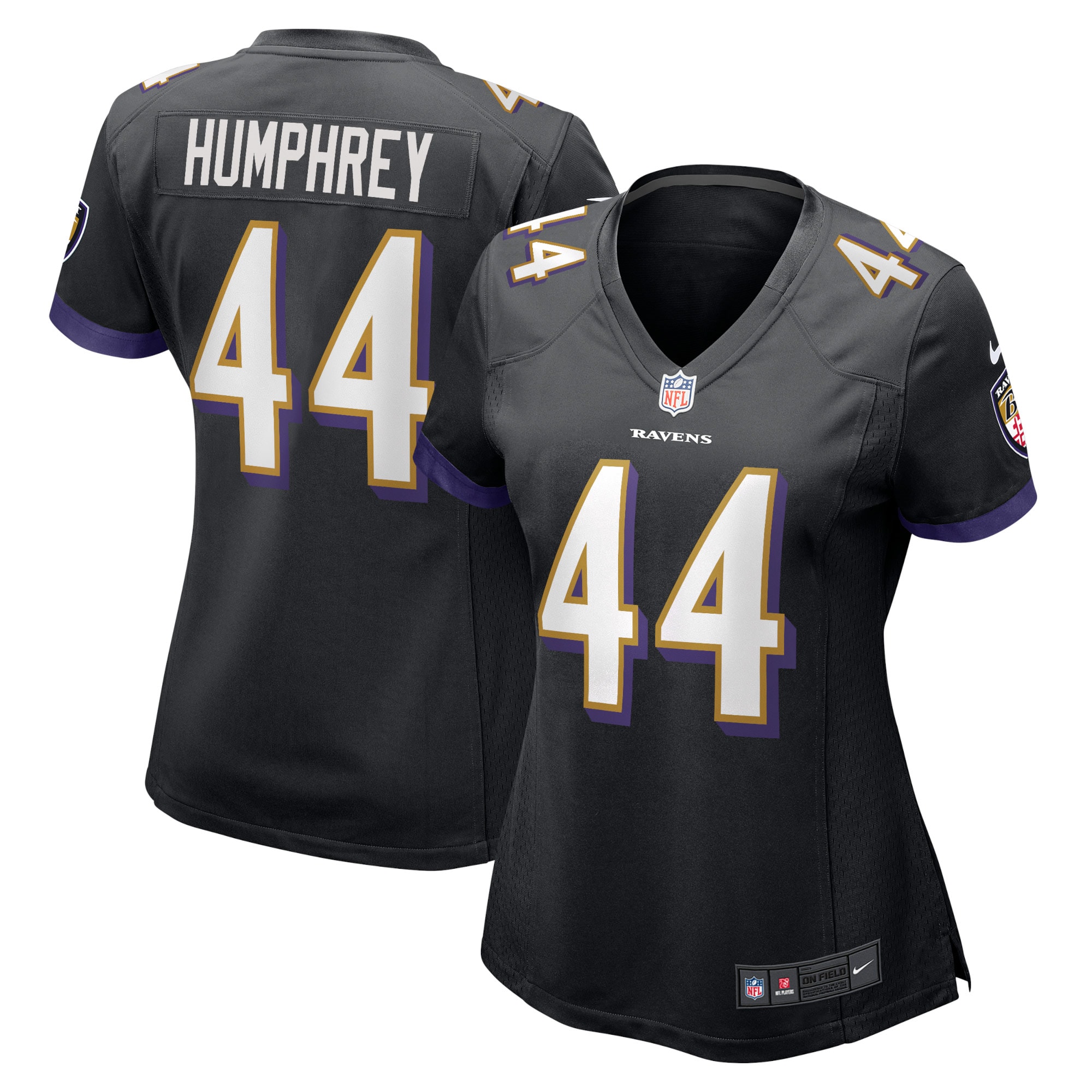 Marlon Humphrey Baltimore Ravens Nike Women's Game Jersey - Black - vstockx
