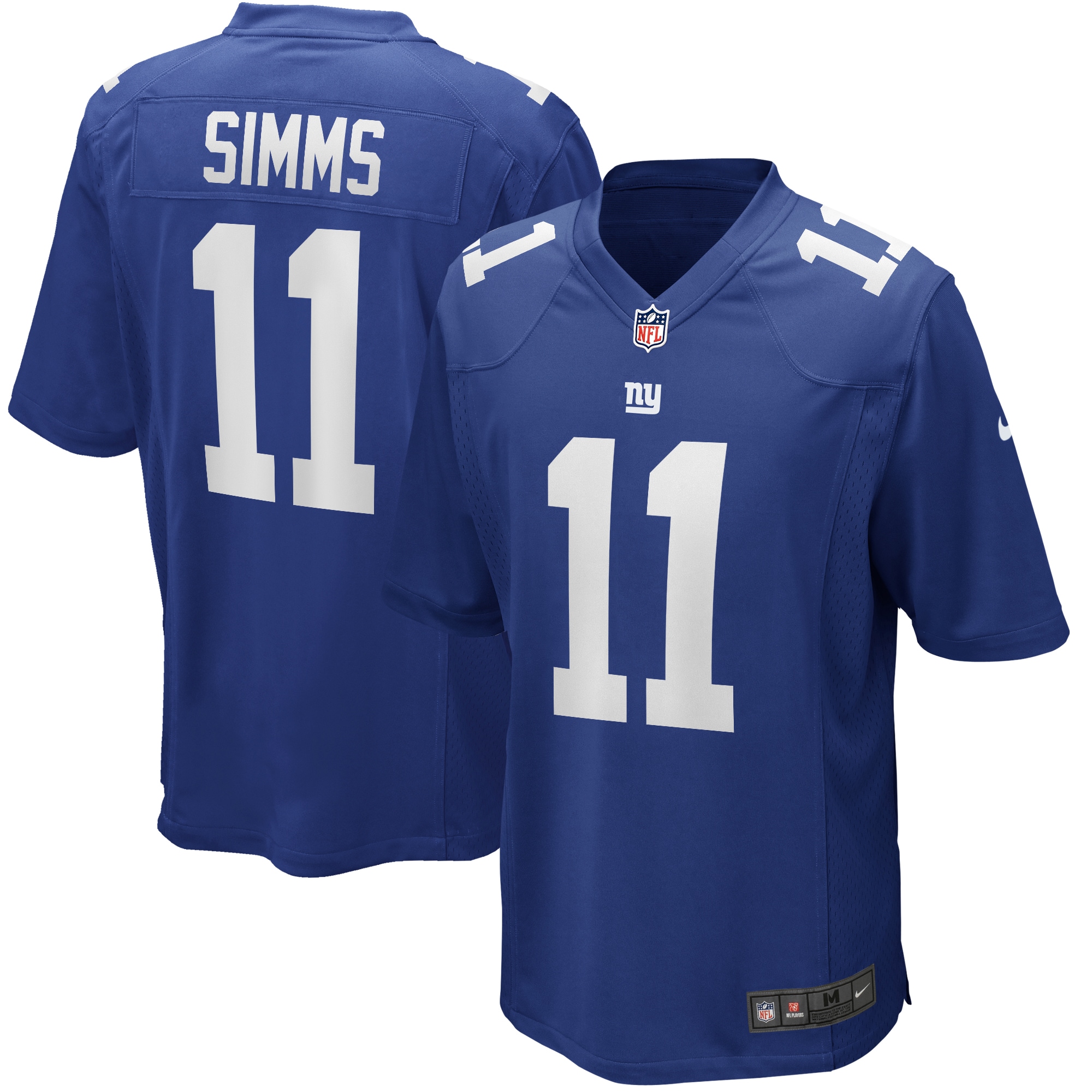 Phil Simms New York Giants Nike Game Retired Player Jersey - Royal - vstockx