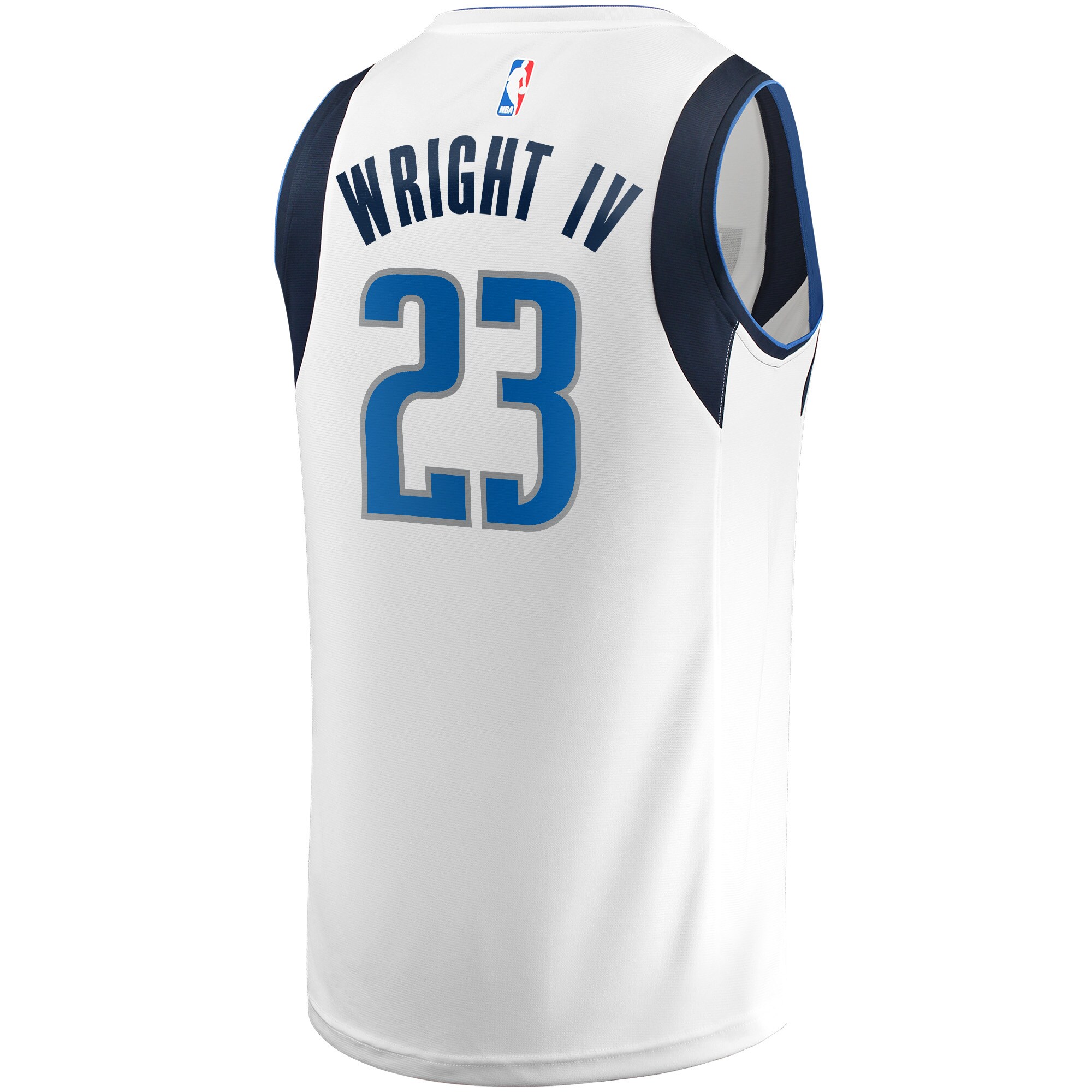 McKinley Wright IV Dallas Mavericks Fanatics Branded Fast Break Player Jersey - Association Edition - White - vstockx