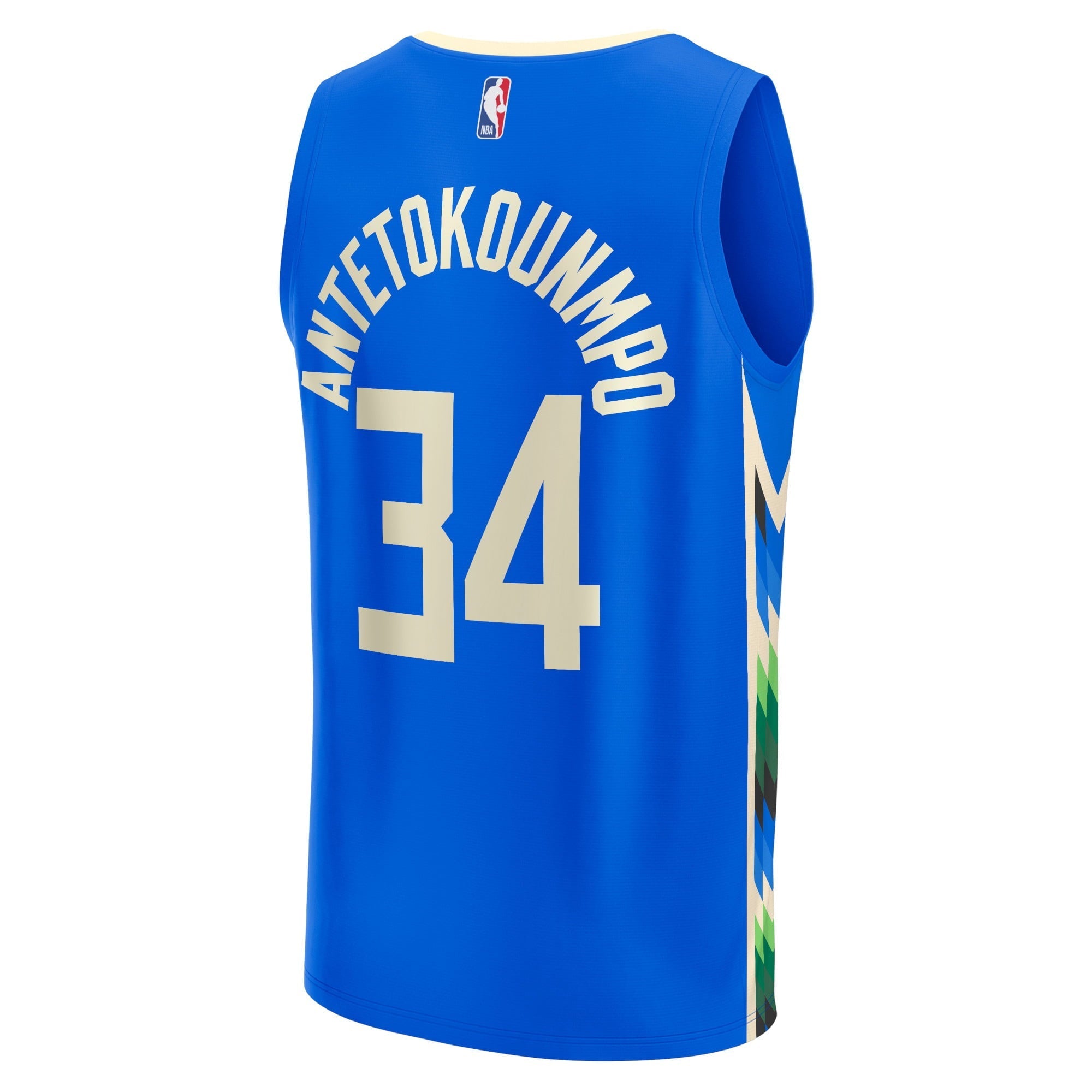 Men's Fanatics Branded Giannis Antetokounmpo Royal Milwaukee Bucks 2022/23 Fastbreak Jersey - City Edition - vstockx
