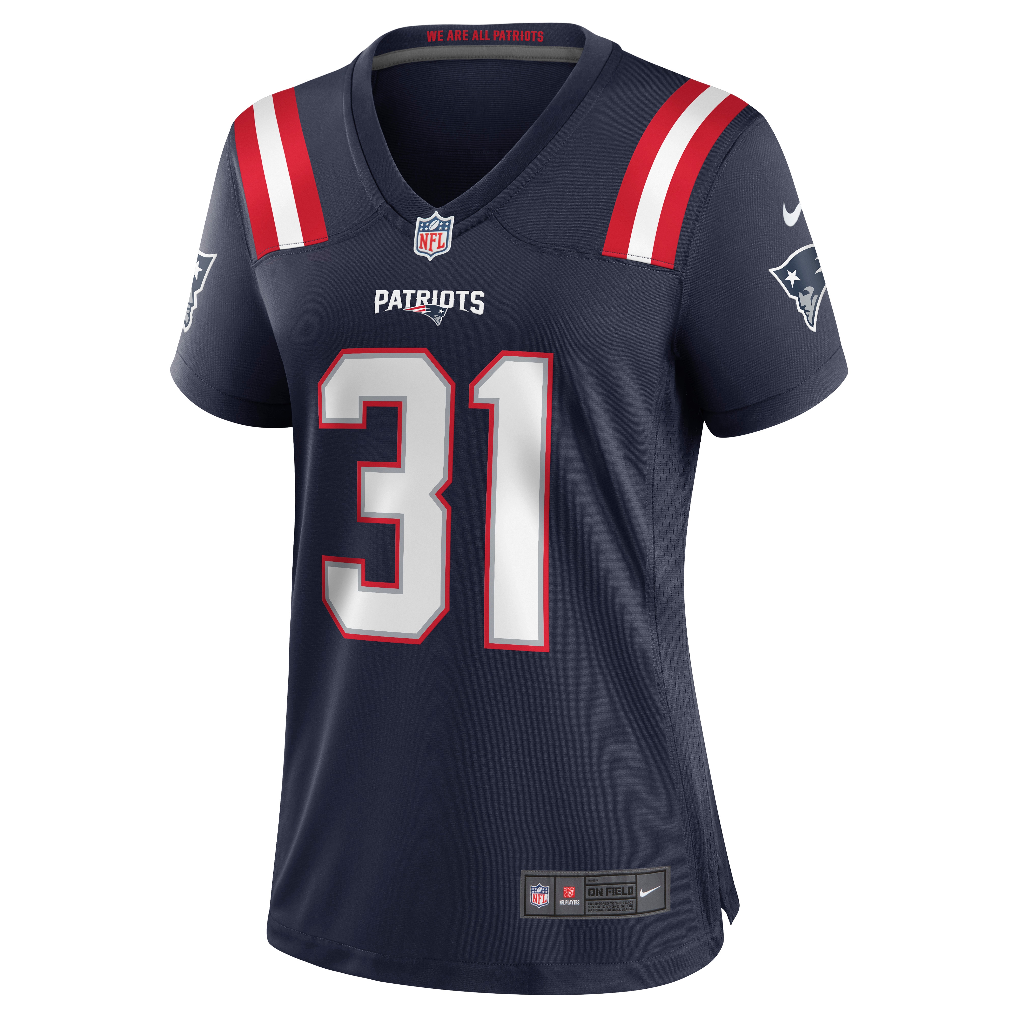 Jonathan Jones New England Patriots Nike Women's Game Jersey - Navy - vstockx