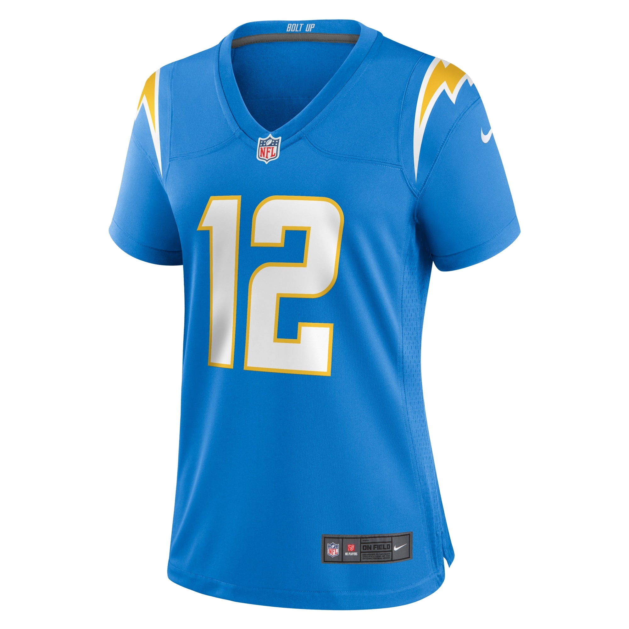 Women's Nike Taylor Bertolet Powder Blue Los Angeles Chargers Home Game Player Jersey - vstockx