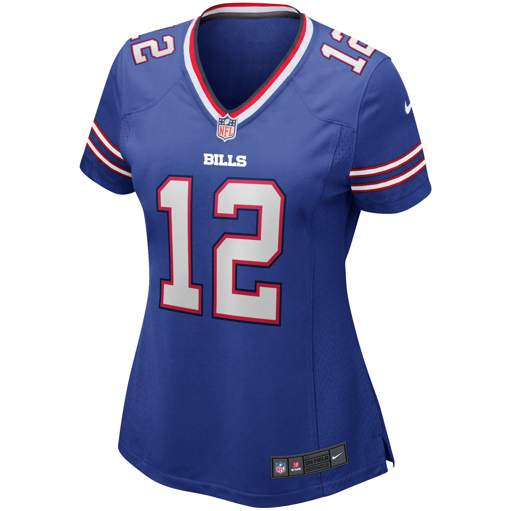 Jim Kelly Buffalo Bills Nike Women's Game Retired Player Jersey - Royal - vstockx