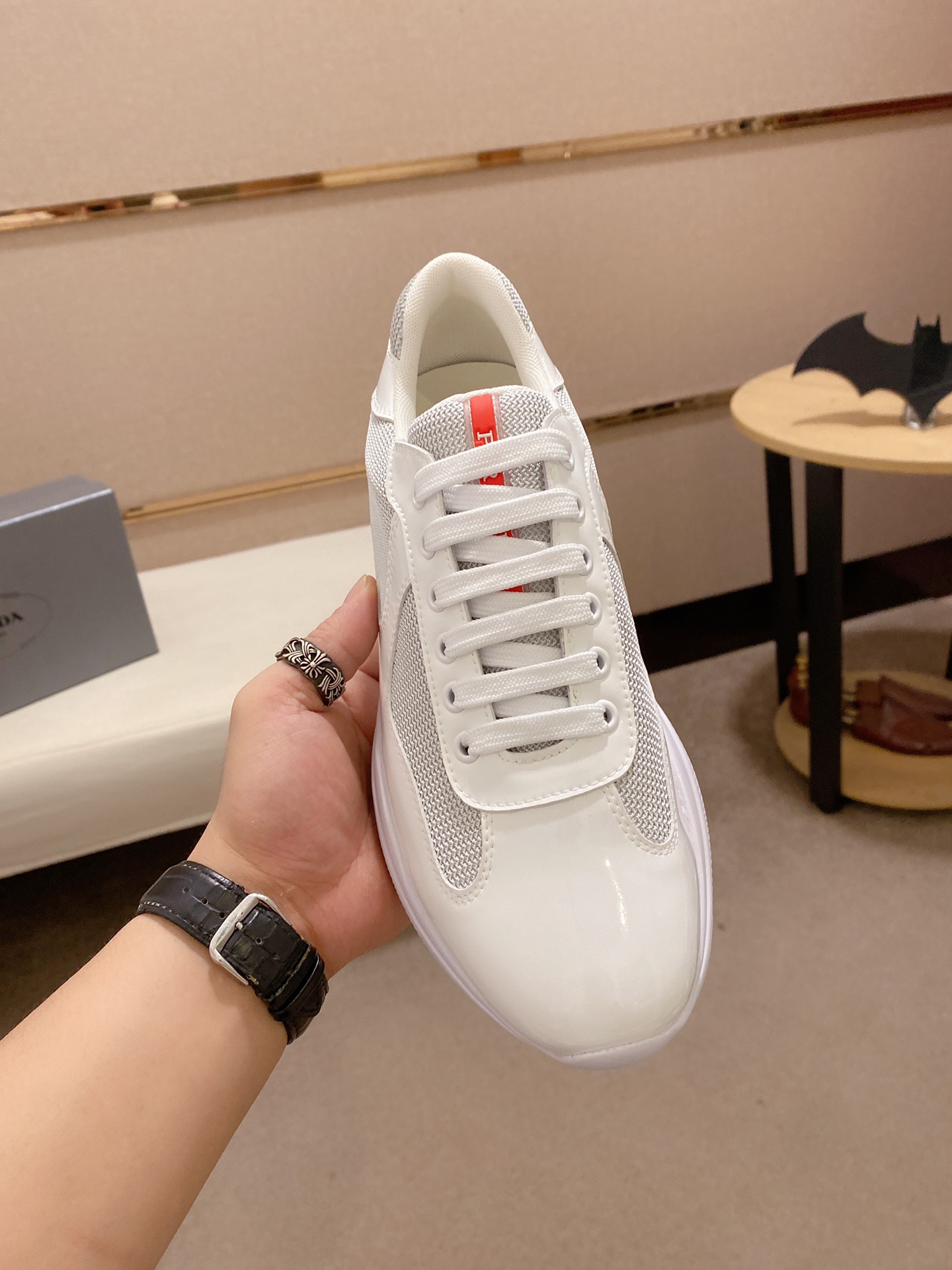 Prada America's Cup sneaker 9 - vstockx