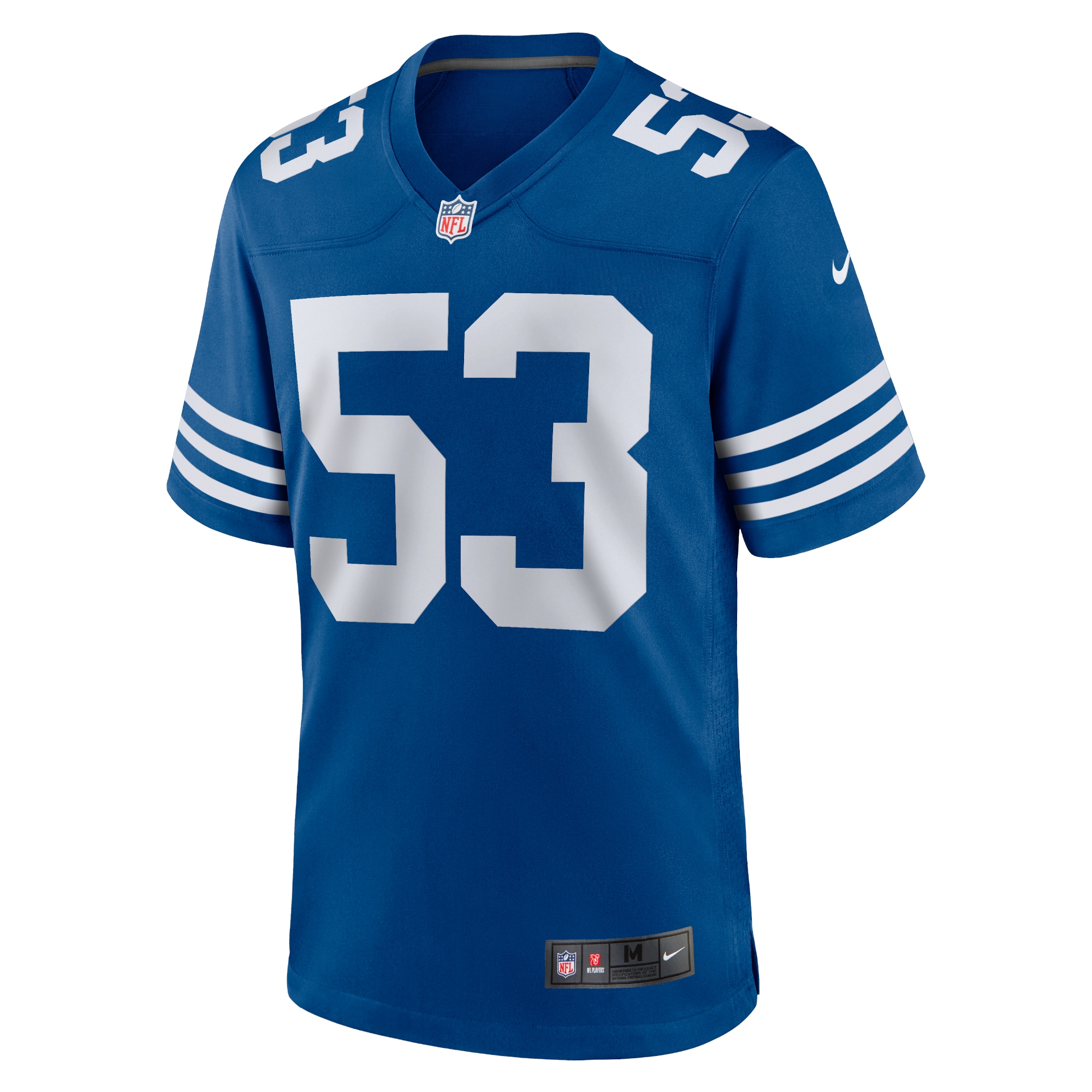 Shaquille Leonard Indianapolis Colts Nike Alternate Game Jersey - Royal - vstockx