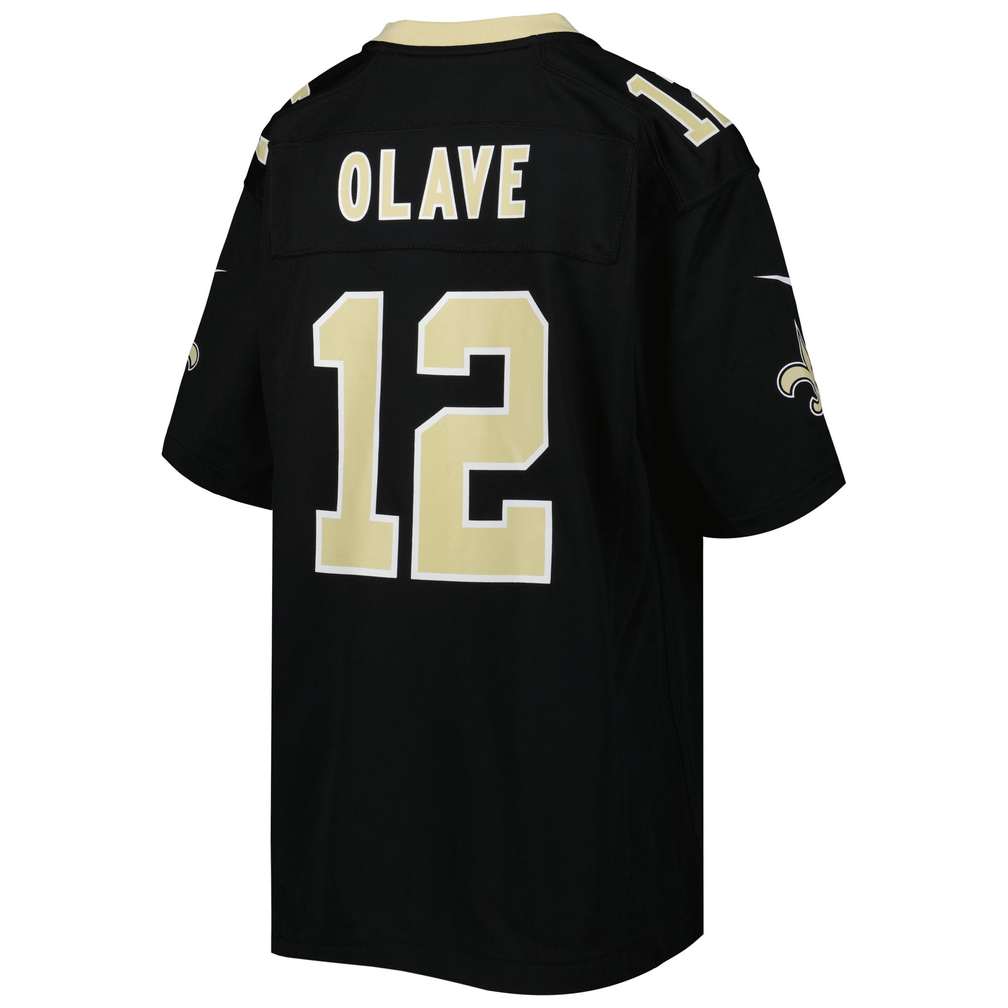 Youth Nike Chris Olave Black New Orleans Saints Game Jersey - vstockx