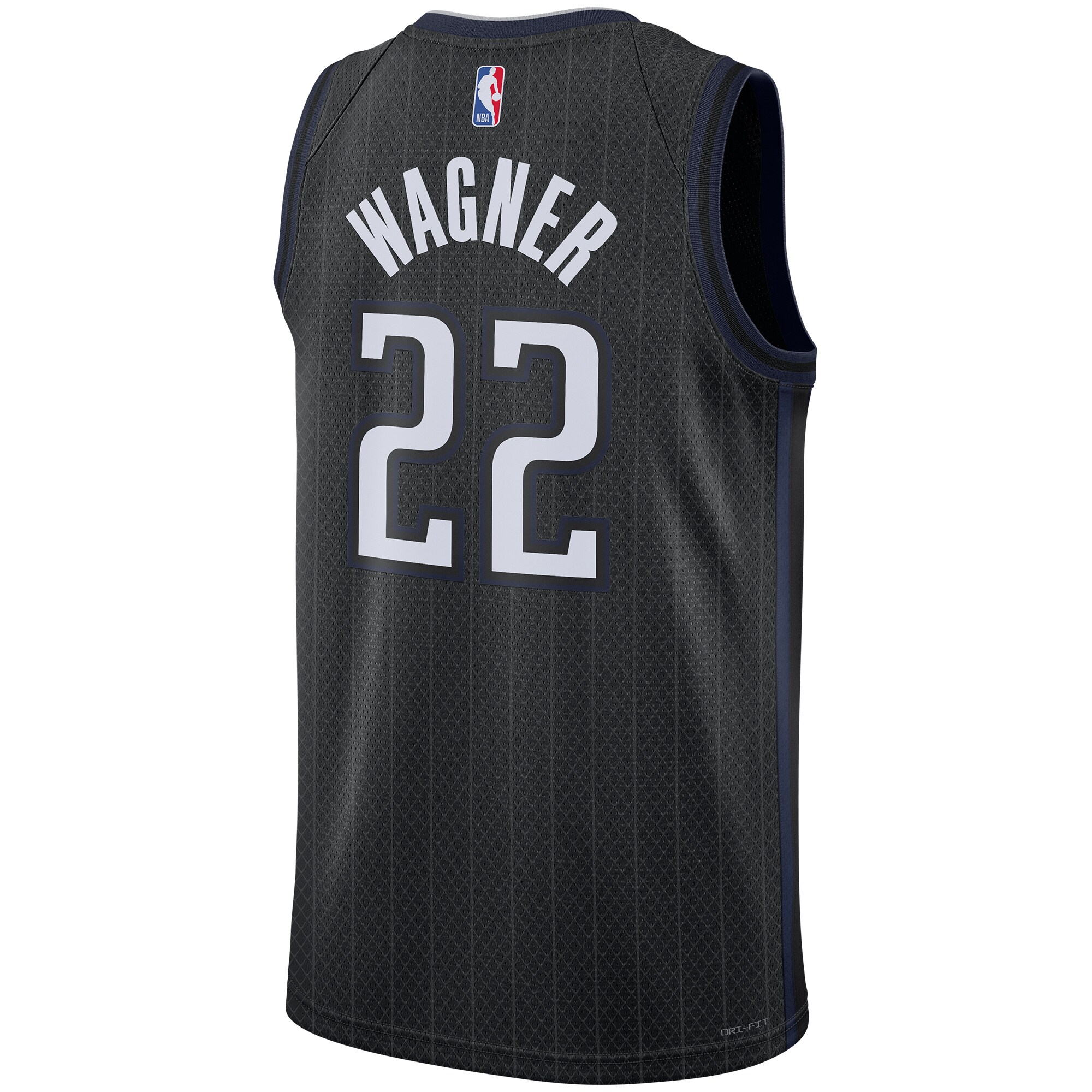 Franz Wagner Orlando Magic Nike Unisex 2022/23 Swingman Jersey - City Edition - Black - vstockx