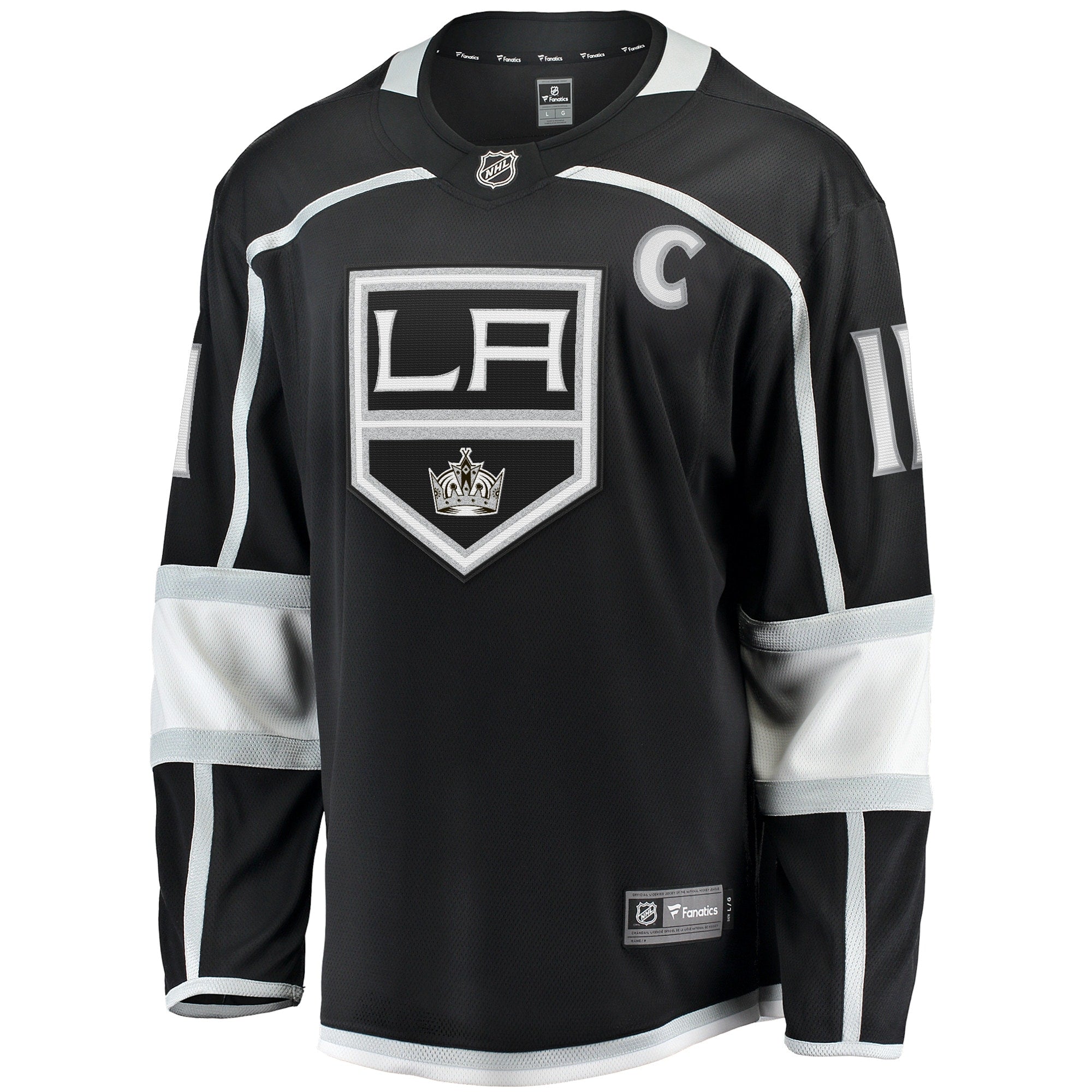 Men's Fanatics Branded Anze Kopitar Black Los Angeles Kings Home Premier Breakaway Player Jersey - vstockx