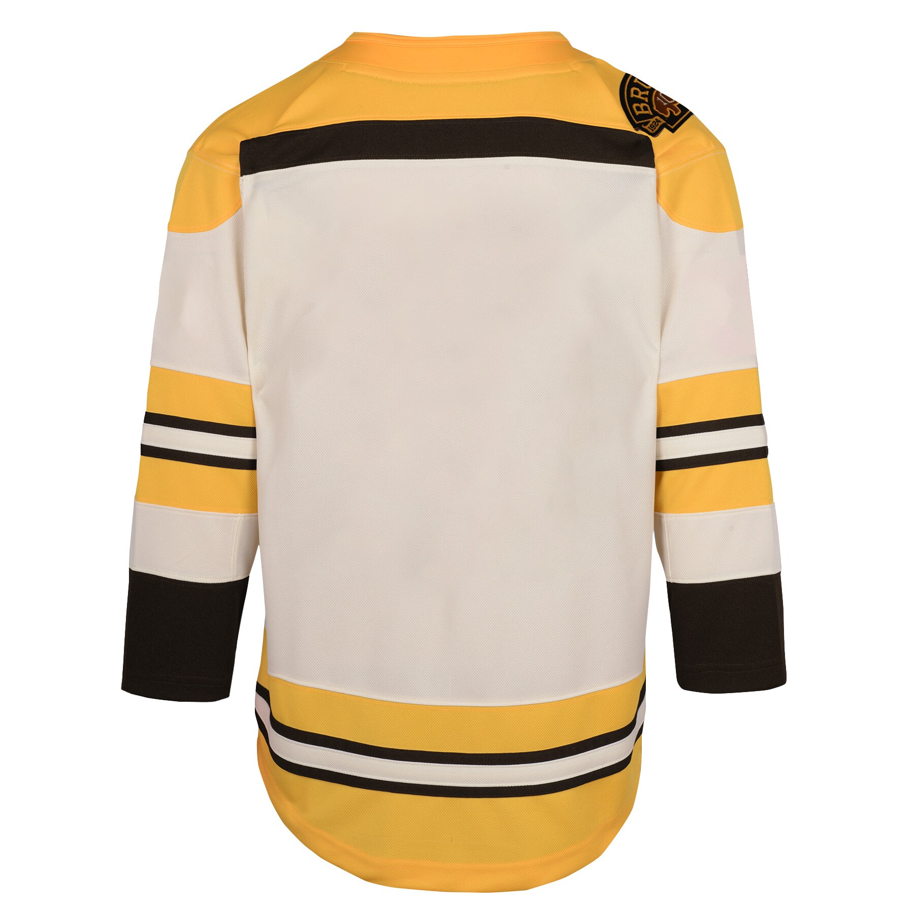 Boston Bruins Youth 100th Anniversary Premier Jersey - Cream - vstockx