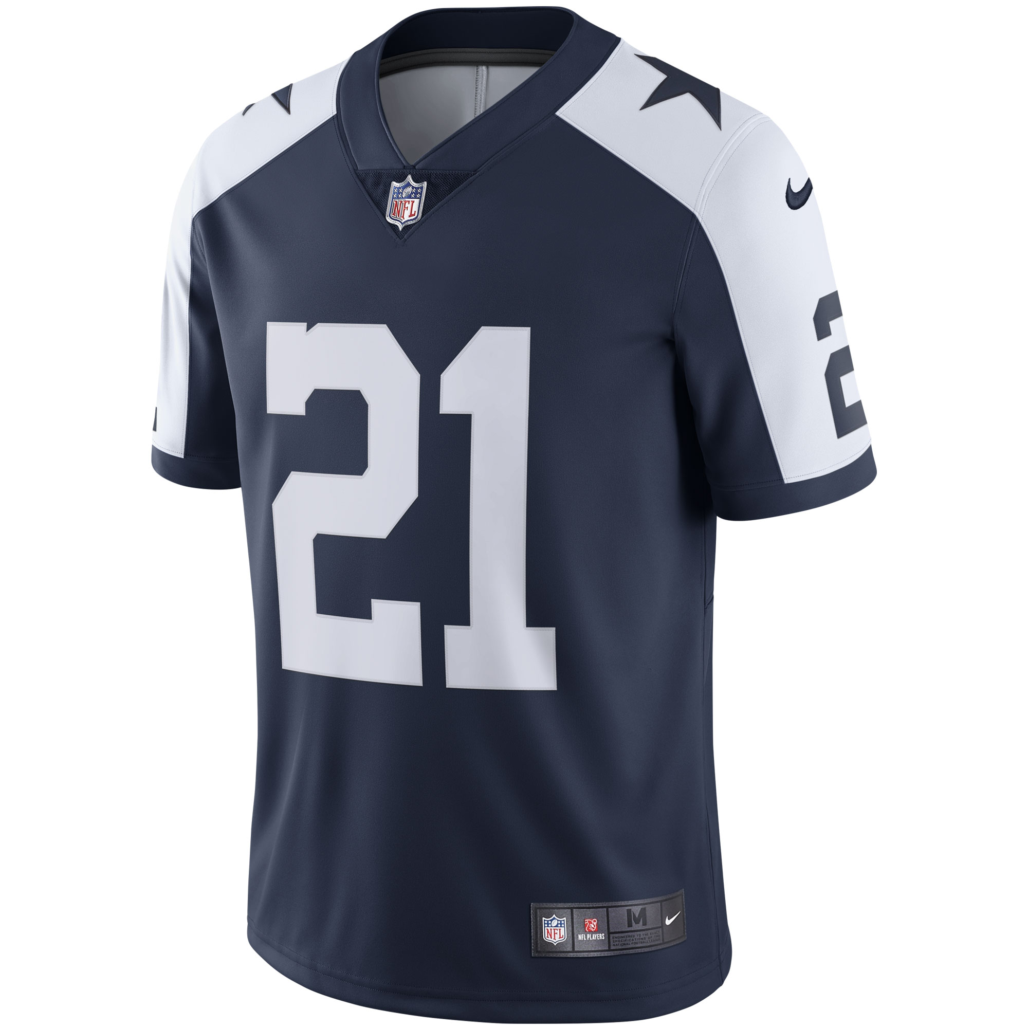 Ezekiel Elliott Dallas Cowboys Nike Alternate Vapor Limited Jersey - Navy - vstockx