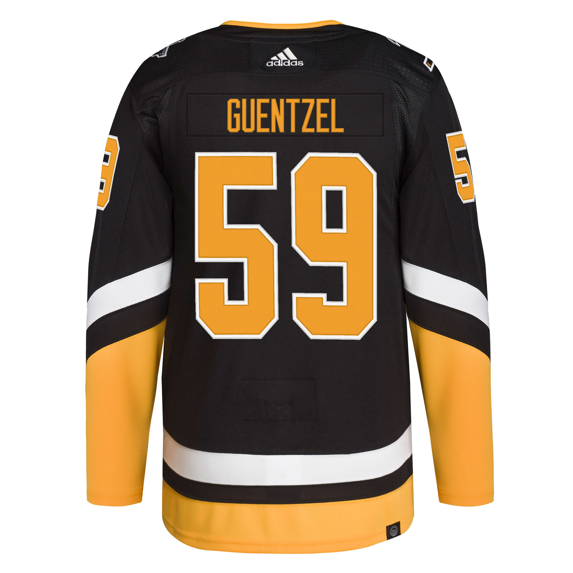 Jake Guentzel Pittsburgh Penguins adidas Alternate Primegreen Authentic Pro Player Jersey - Black - vstockx