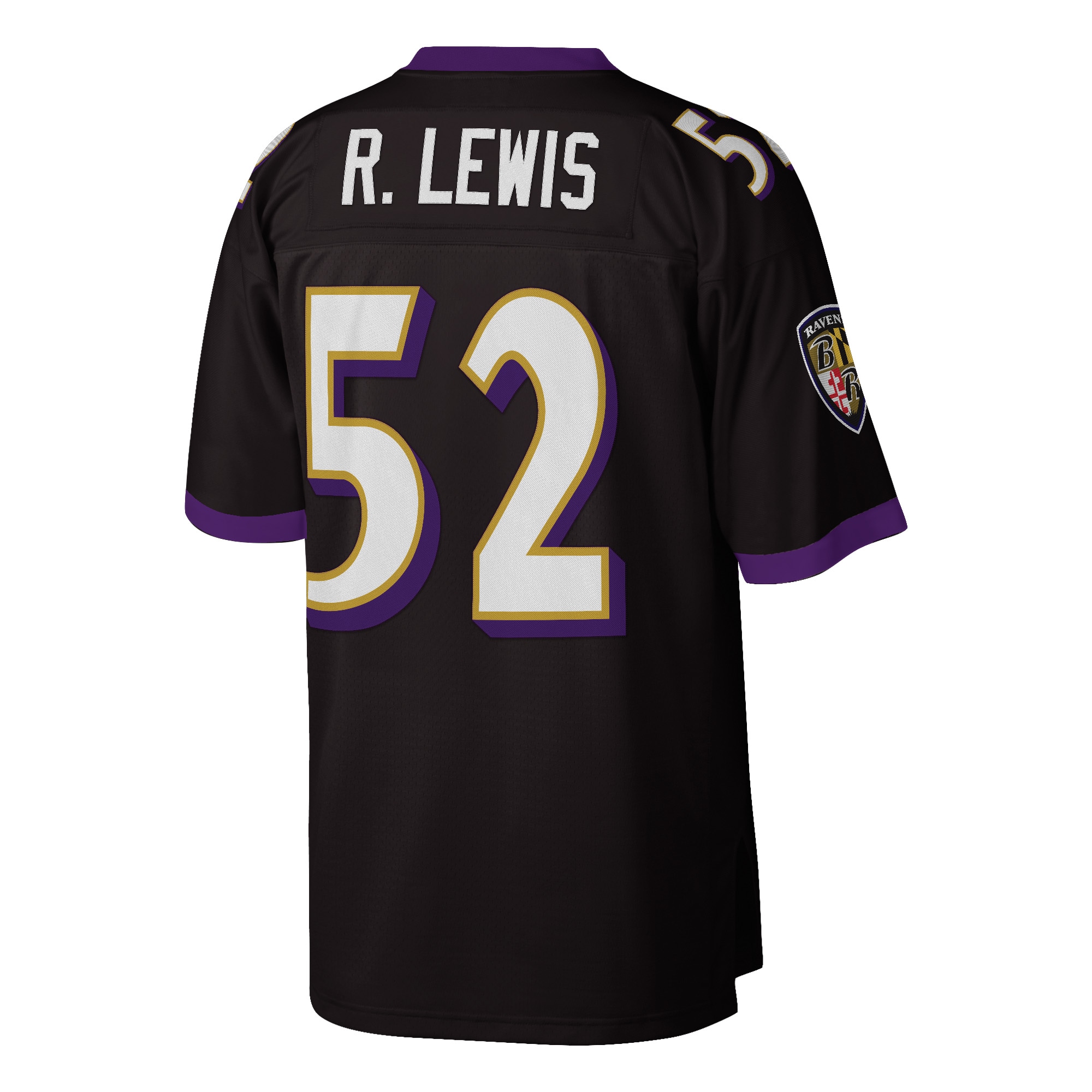 Ray Lewis Baltimore Ravens Mitchell & Ness 2004 Authentic Throwback Retired Player Jersey - Black - vstockx