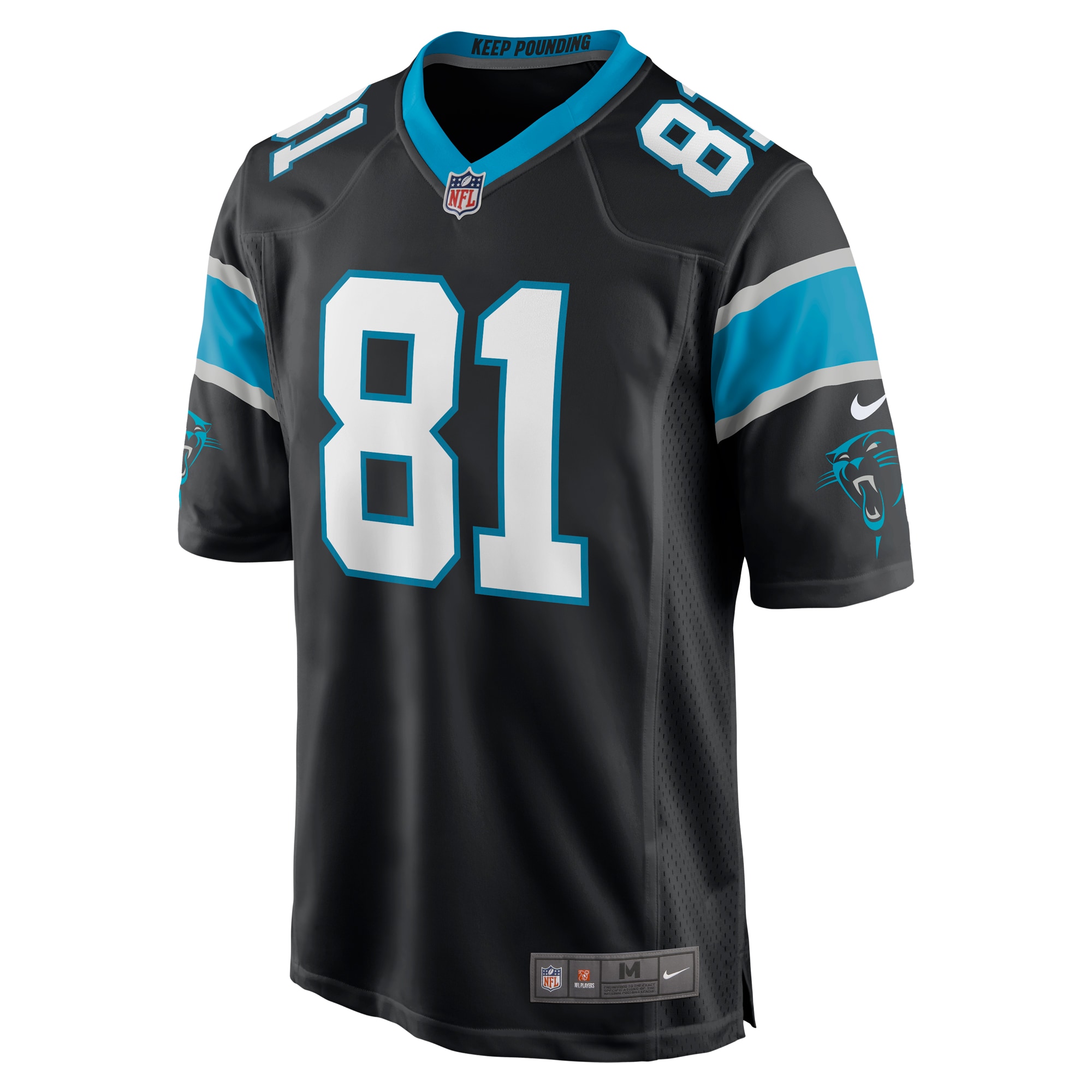 Hayden Hurst Carolina Panthers Nike Game Player Jersey - Black - vstockx