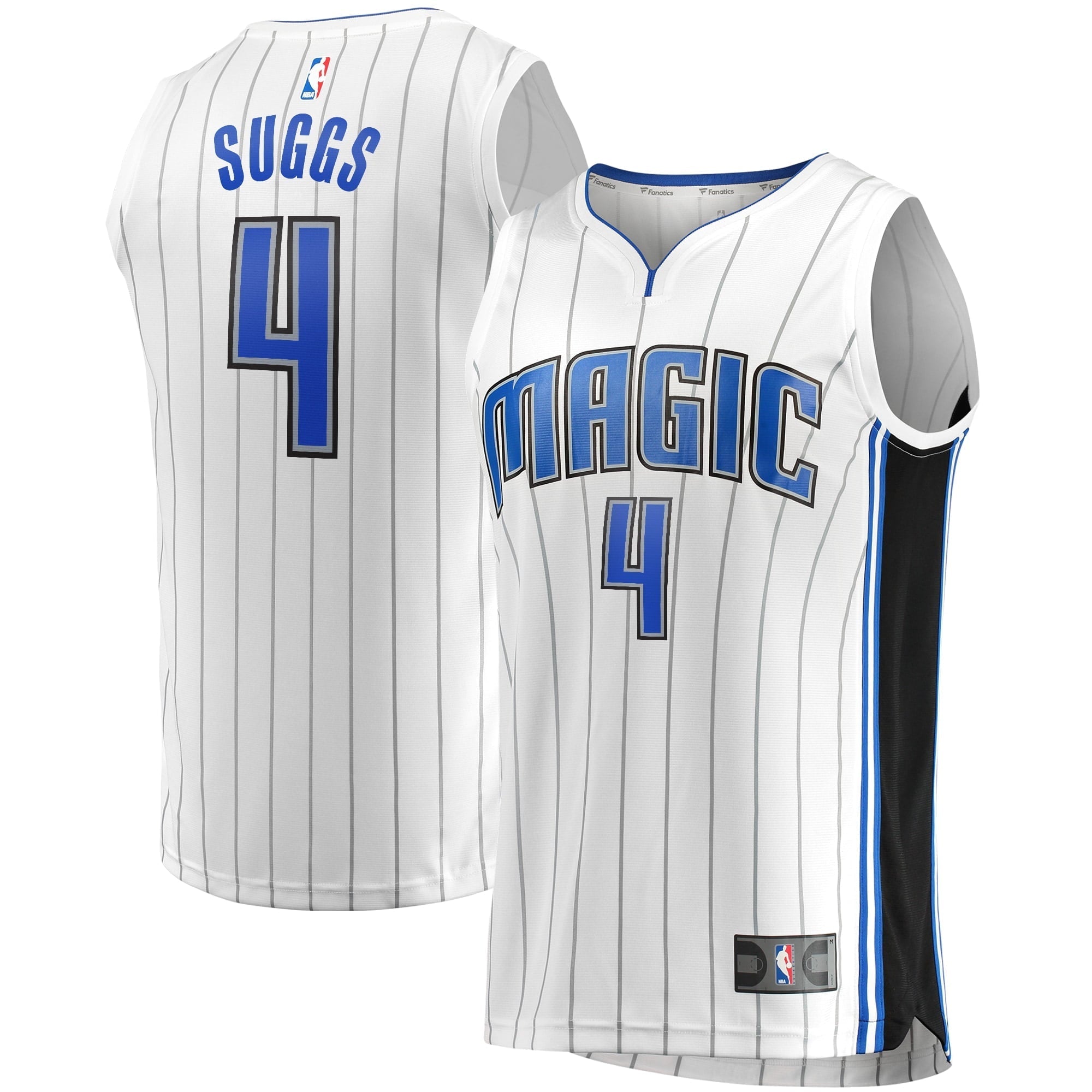 Men's Fanatics Branded Jalen Suggs White Orlando Magic Fast Break Replica Jersey - Association Edition - vstockx