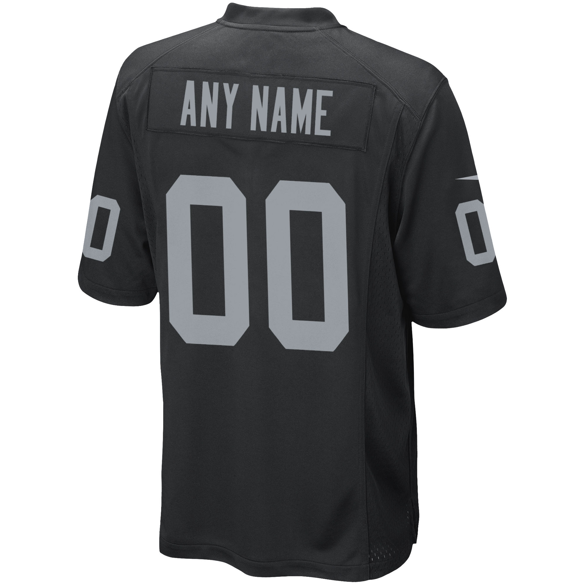 Las Vegas Raiders Nike Custom Game Jersey - Black - vstockx