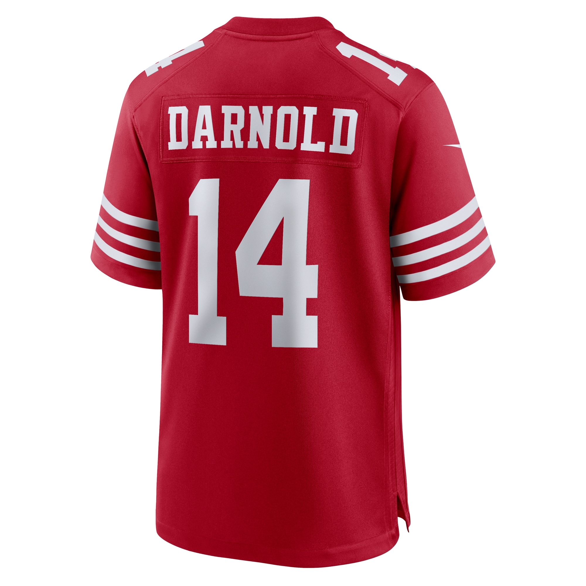 Sam Darnold San Francisco 49ers Nike Game Player Jersey - Scarlet - vstockx