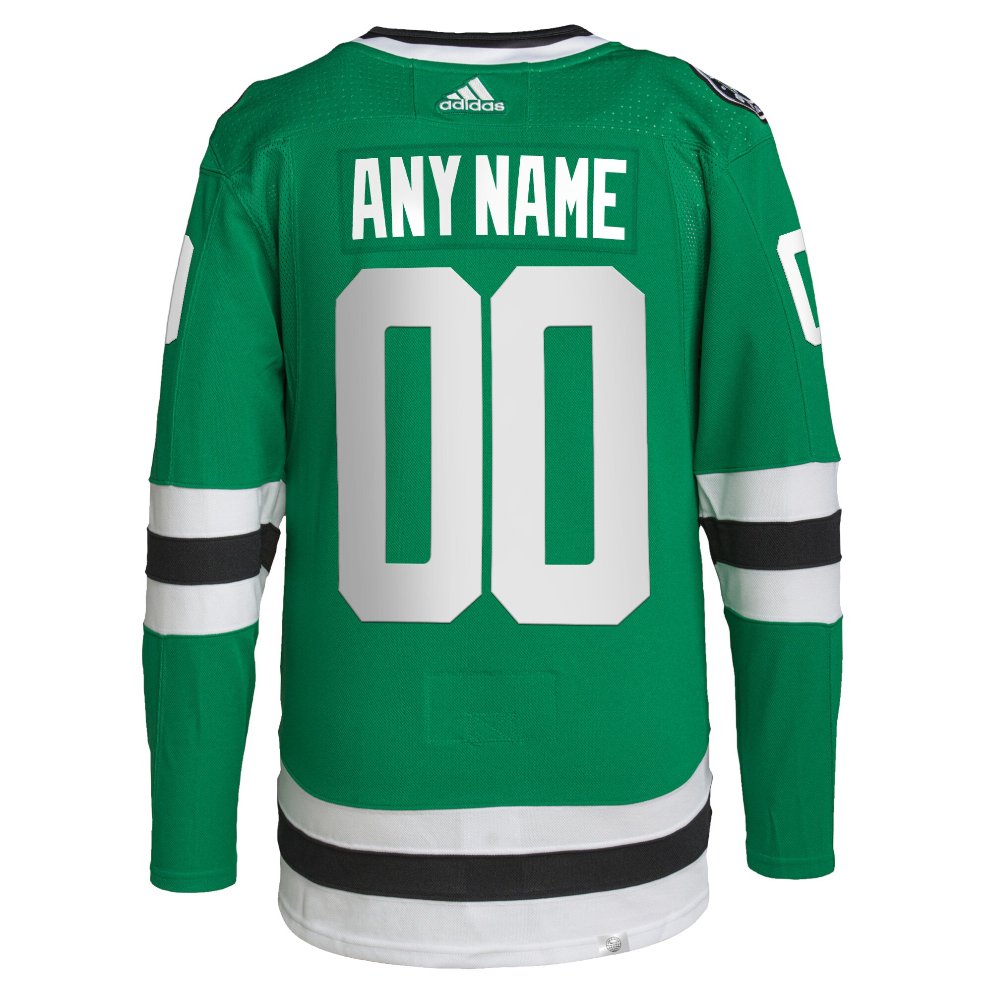 Dallas Stars adidas Home Primegreen Authentic Pro Custom Jersey - Green - vstockx