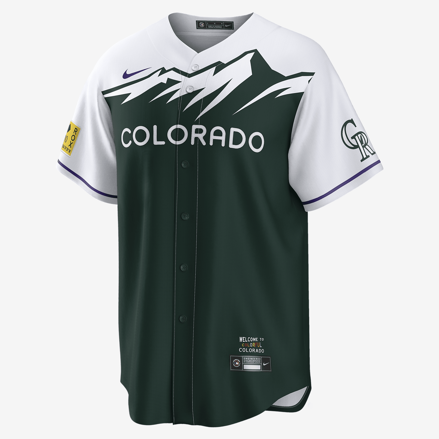 Kris Bryant Colorado Rockies City Connect Men's Nike MLB Replica Jersey - Green/White - vstockx
