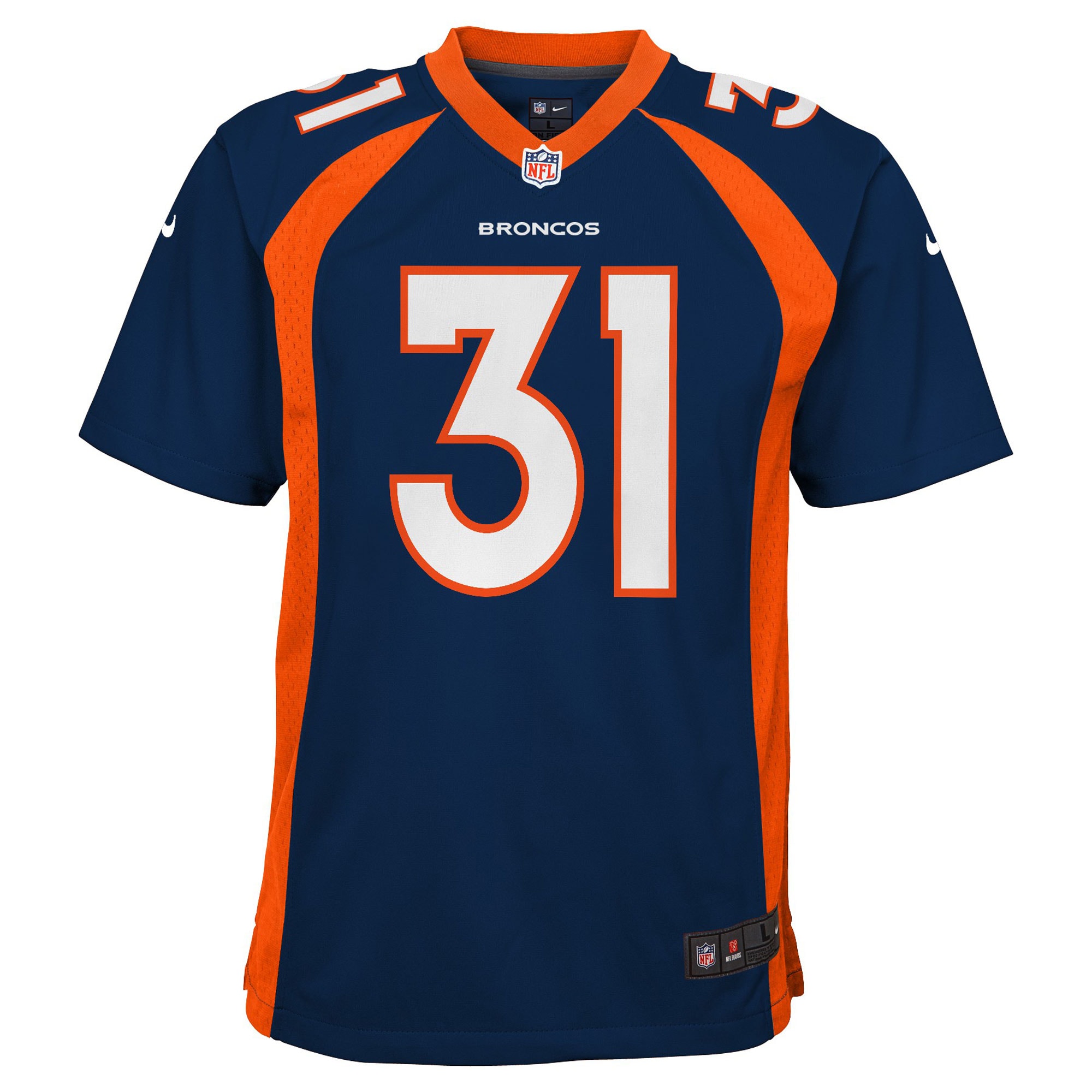 Justin Simmons Denver Broncos Nike Youth Game Jersey - Navy - vstockx