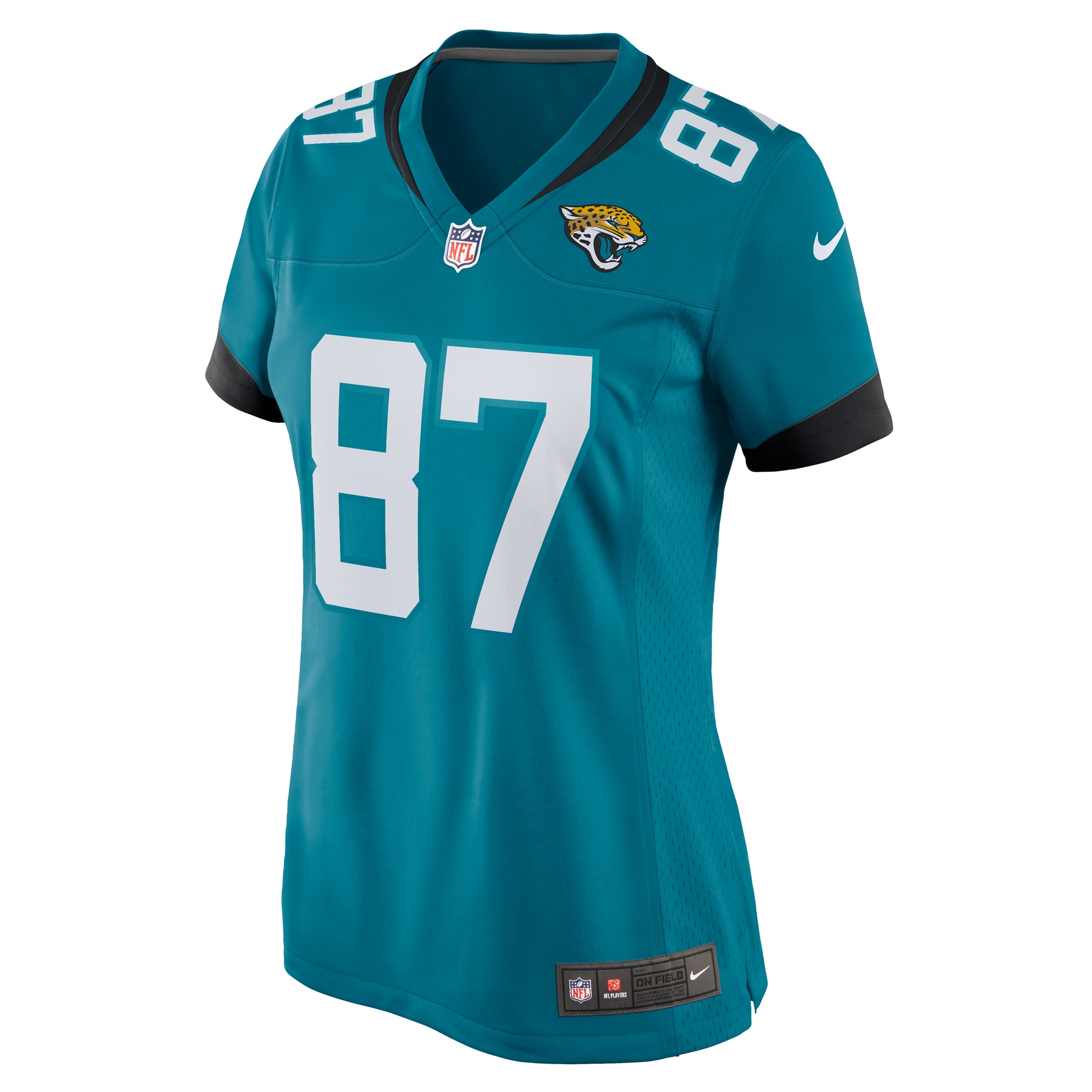 Josh Pederson Jacksonville Jaguars Nike Women's Team Game Jersey - Teal - vstockx