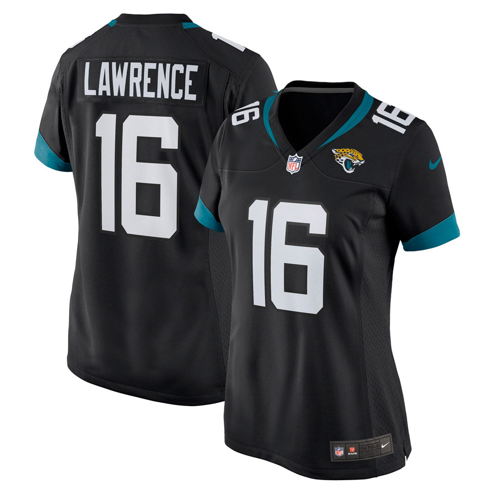 Women's Jacksonville Jaguars Trevor Lawrence Alternate Game Jersey Black - vstockx