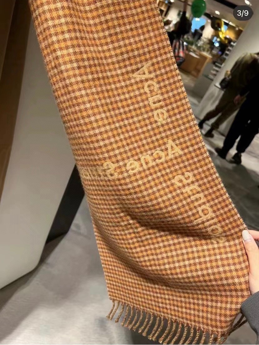 Streetwear Scarf Acne 328854 SIZE:200×30cm - vstockx