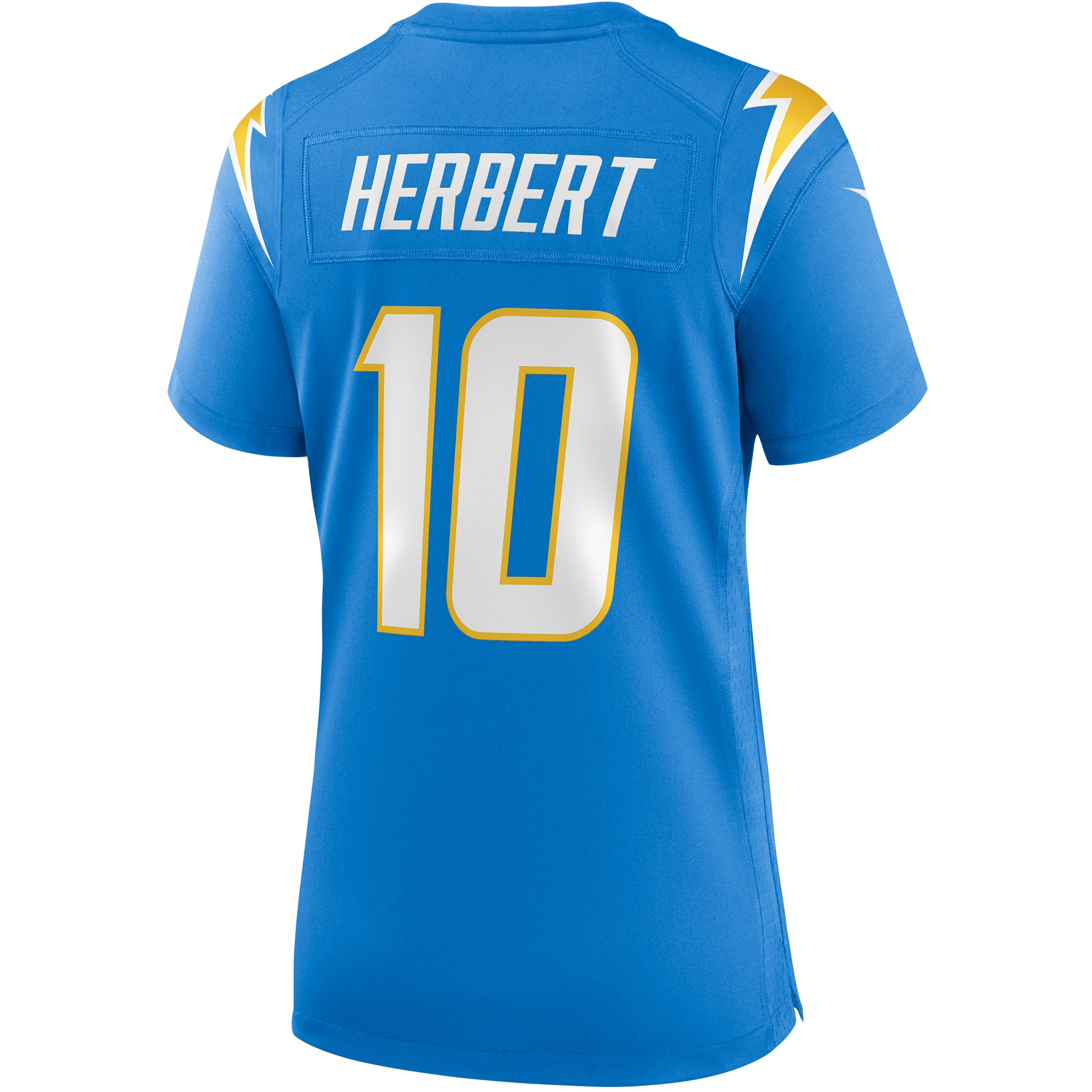 Justin Herbert Los Angeles Chargers Nike Women's Player Game Jersey - Powder Blue - vstockx