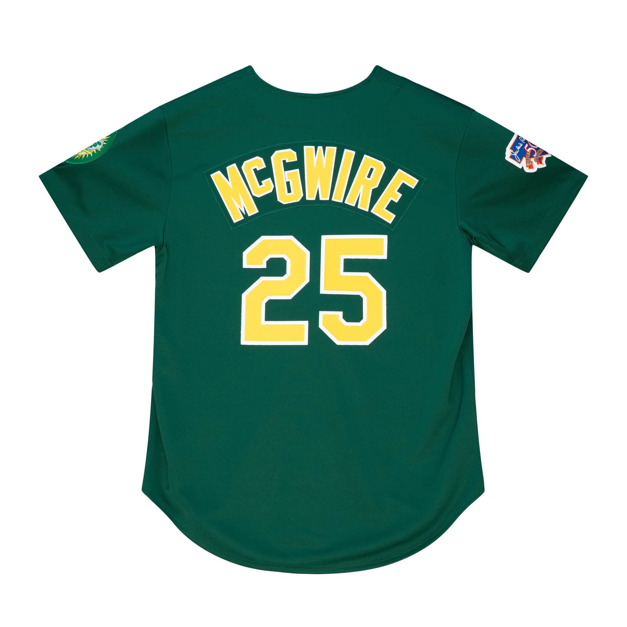 Authentic Mark Mcgwire Oakland Athletics 1997 Jersey - vstockx
