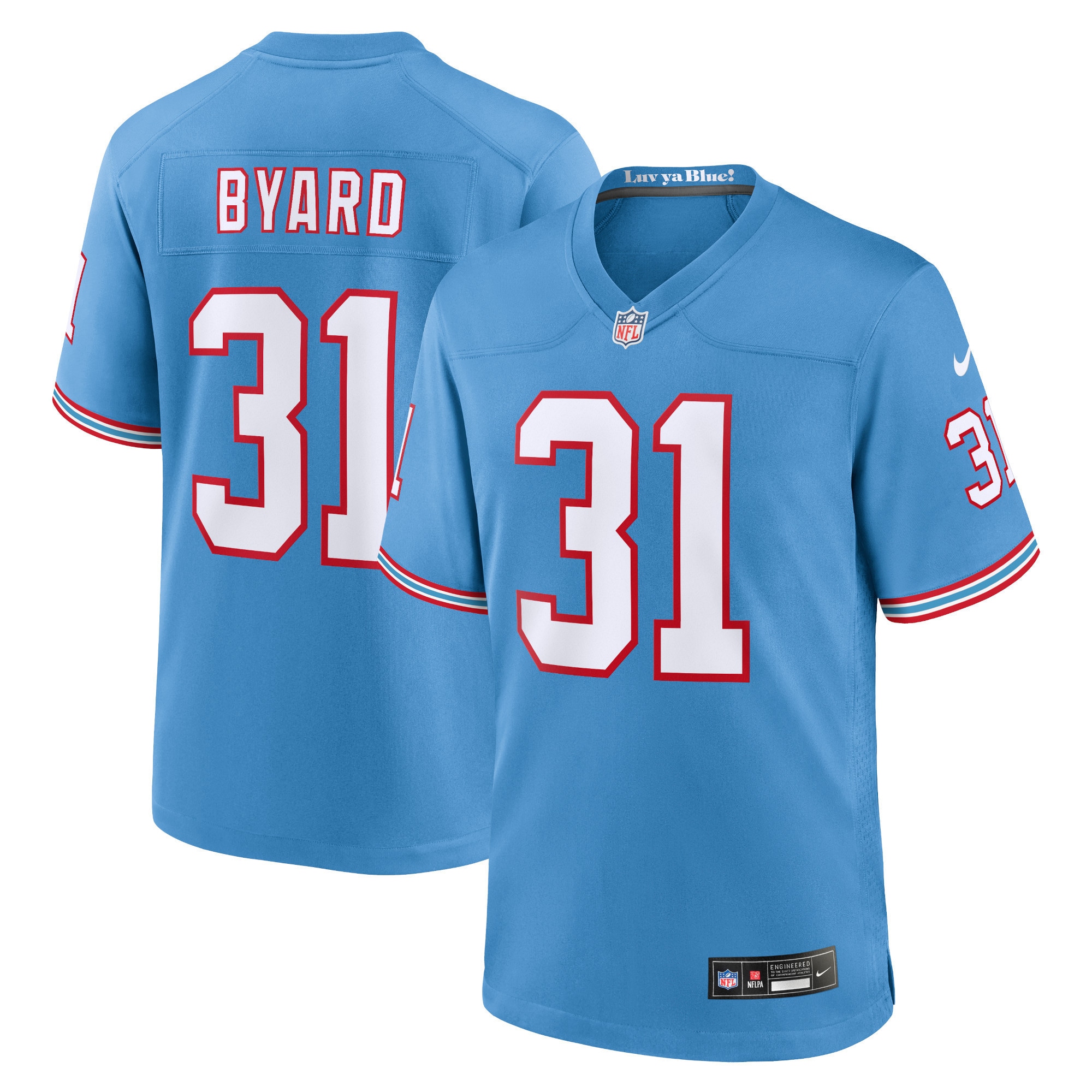 Kevin Byard Tennessee Titans Nike Youth Game Jersey - Light Blue - vstockx