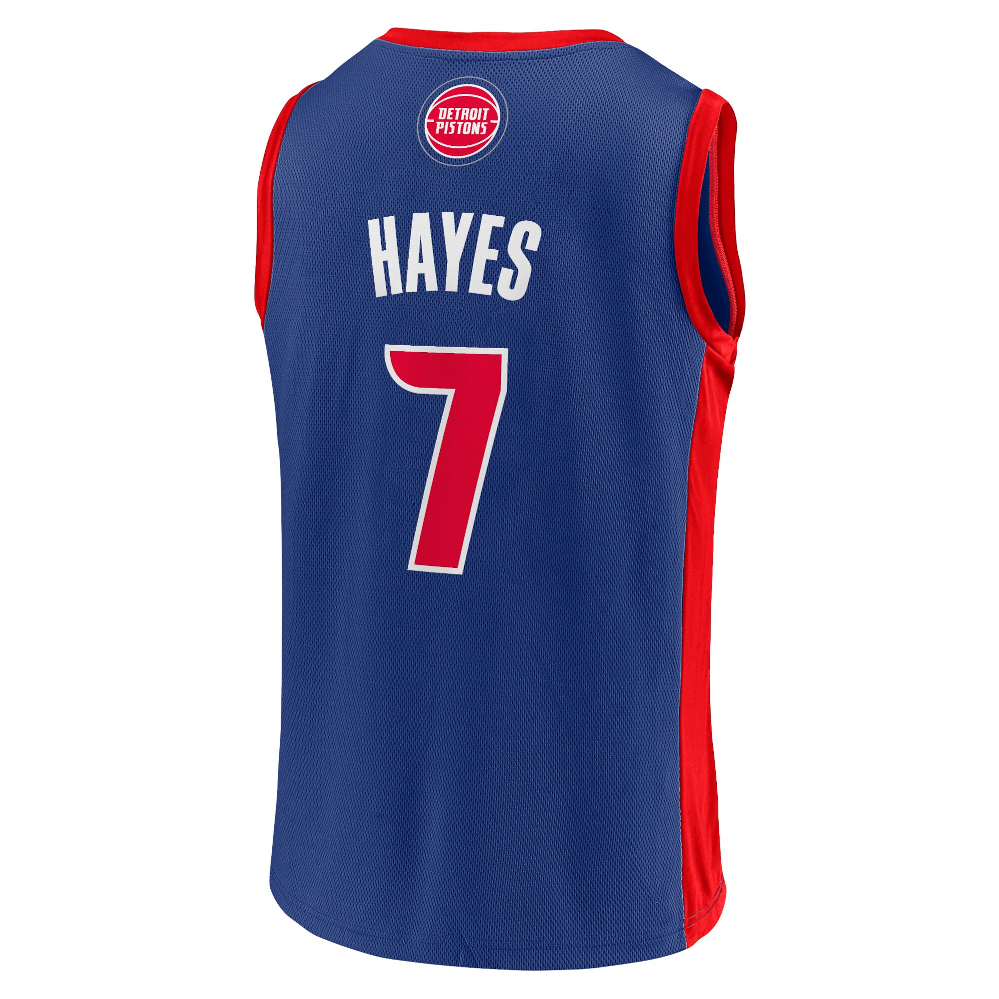Youth Killian Hayes Blue Detroit Pistons Player Jersey - vstockx