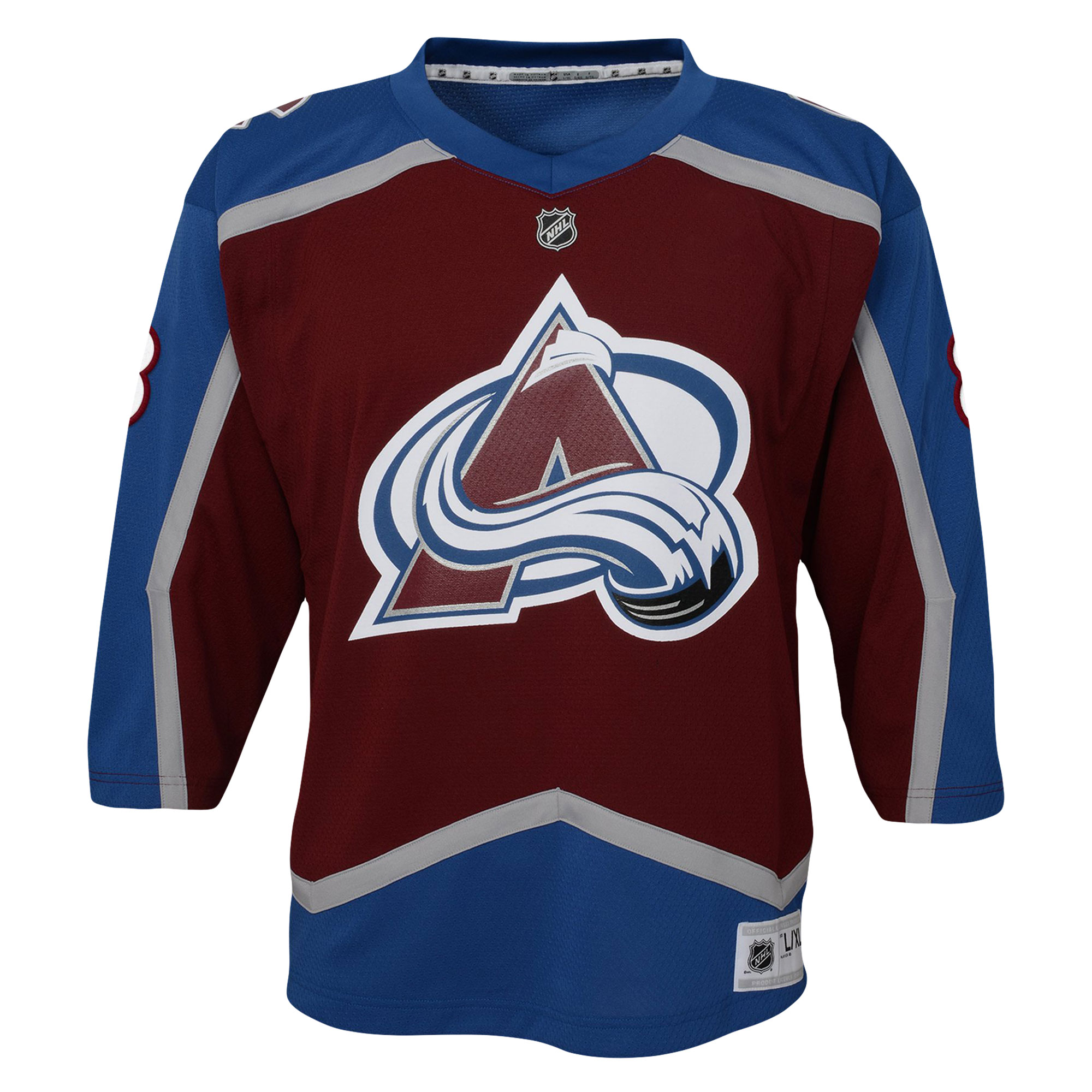 Cale Makar Colorado Avalanche Youth Home Replica Player Jersey - Burgundy - vstockx