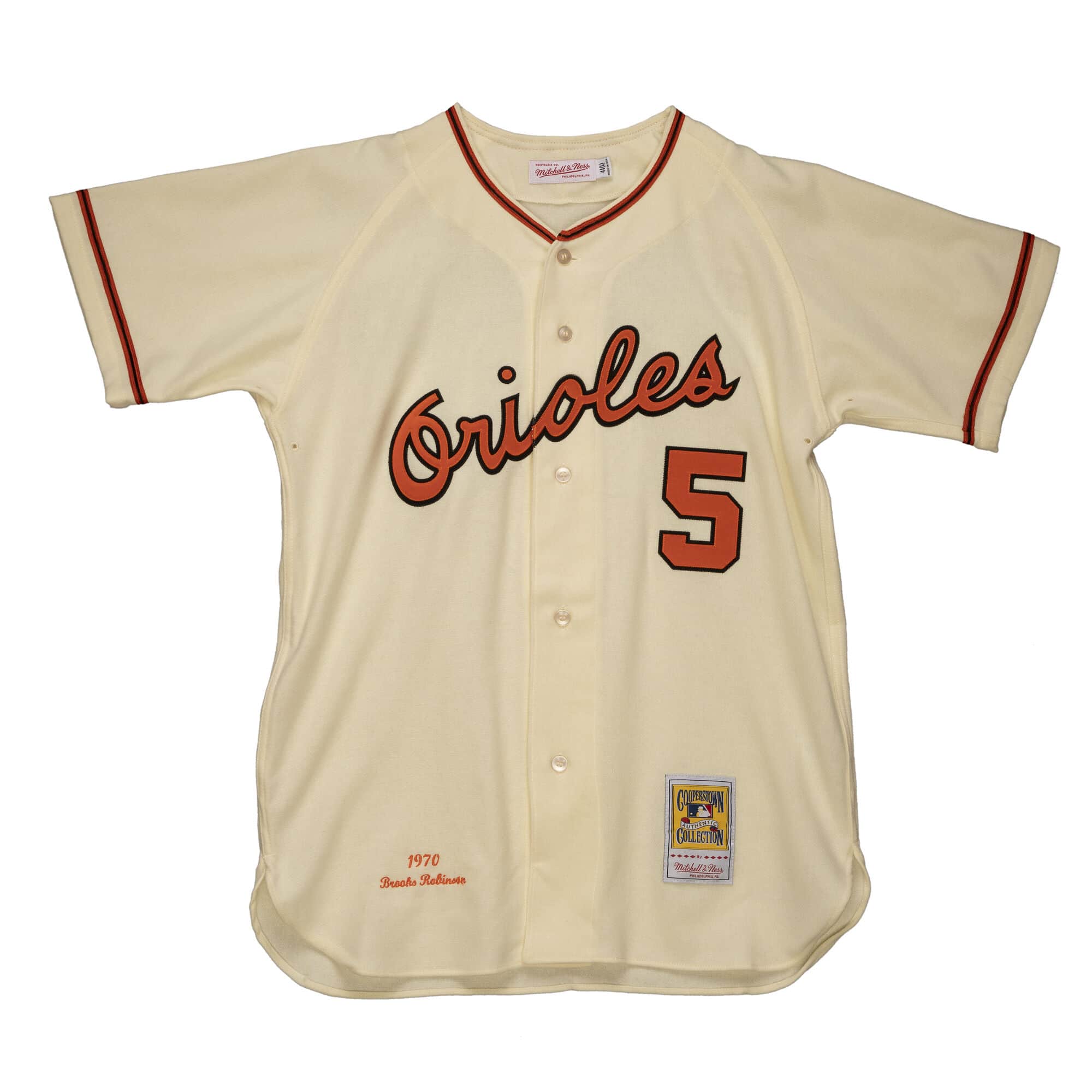 Authentic Brooks Robinson Baltimore Orioles 1970 Wool Jersey - vstockx
