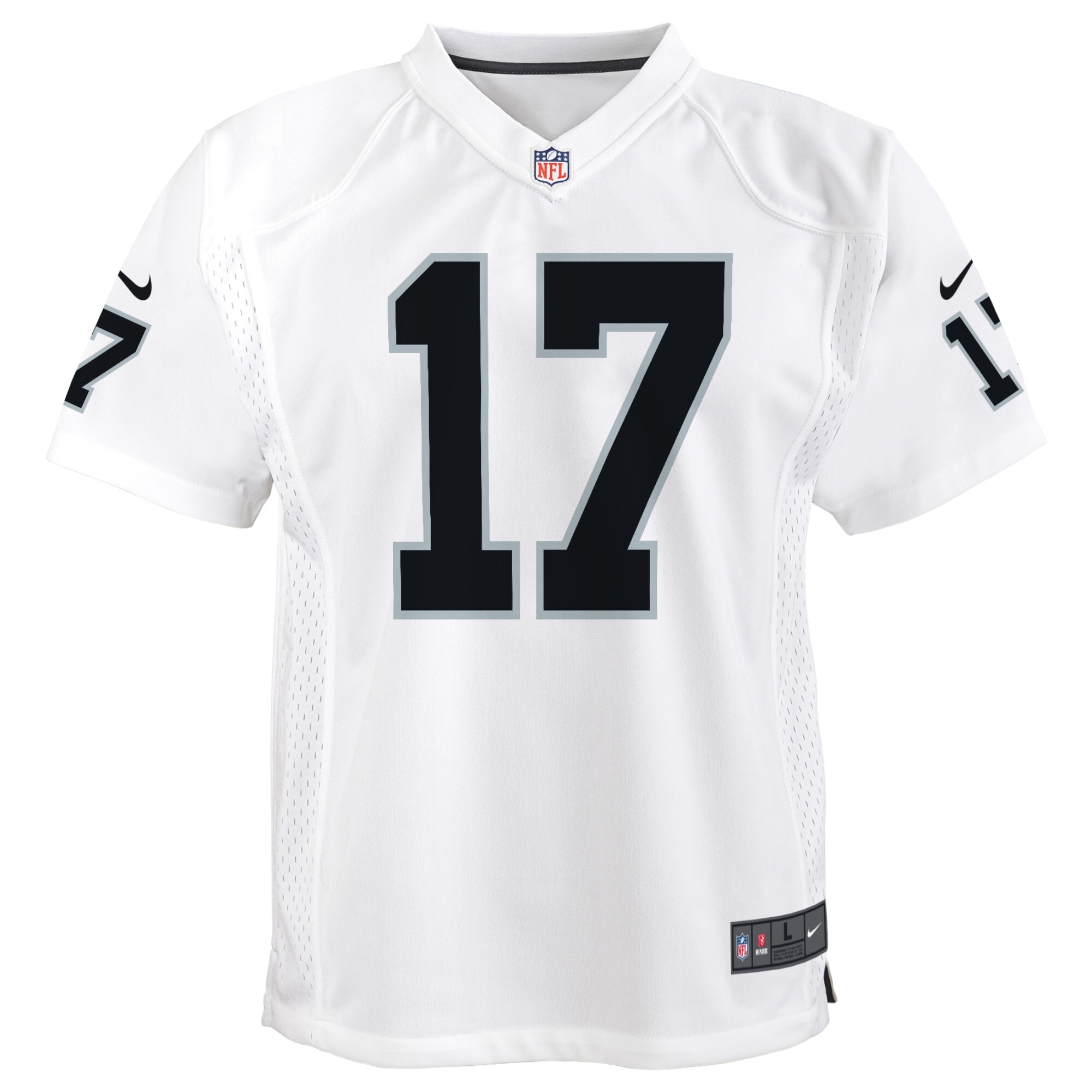 Davante Adams Las Vegas Raiders Nike Youth Game Jersey - White - vstockx