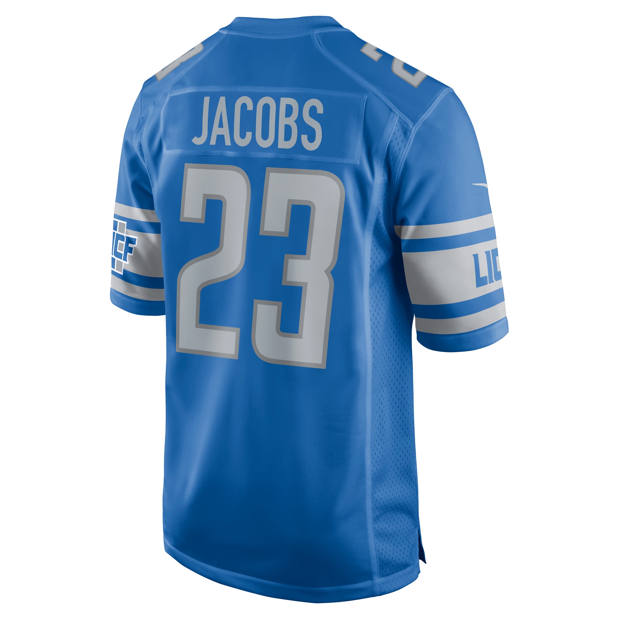 Jerry Jacobs Detroit Lions Nike Team Game Jersey - Blue - vstockx