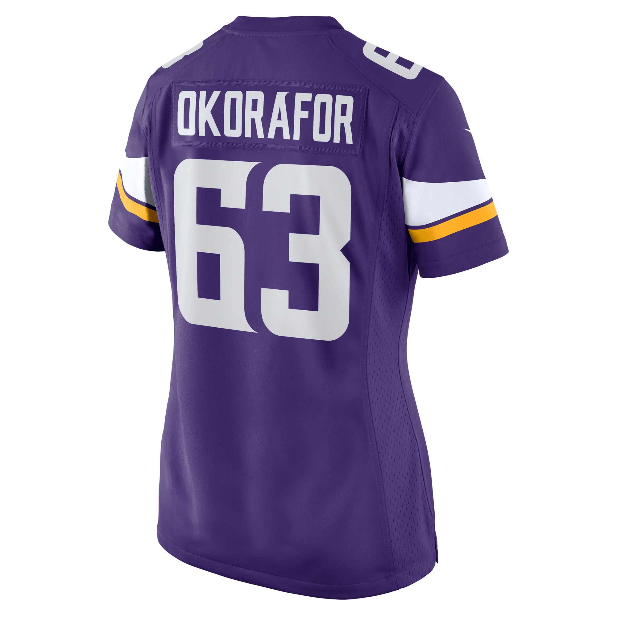 Chim Okorafor Minnesota Vikings Nike Women's Team Game Jersey - Purple - vstockx
