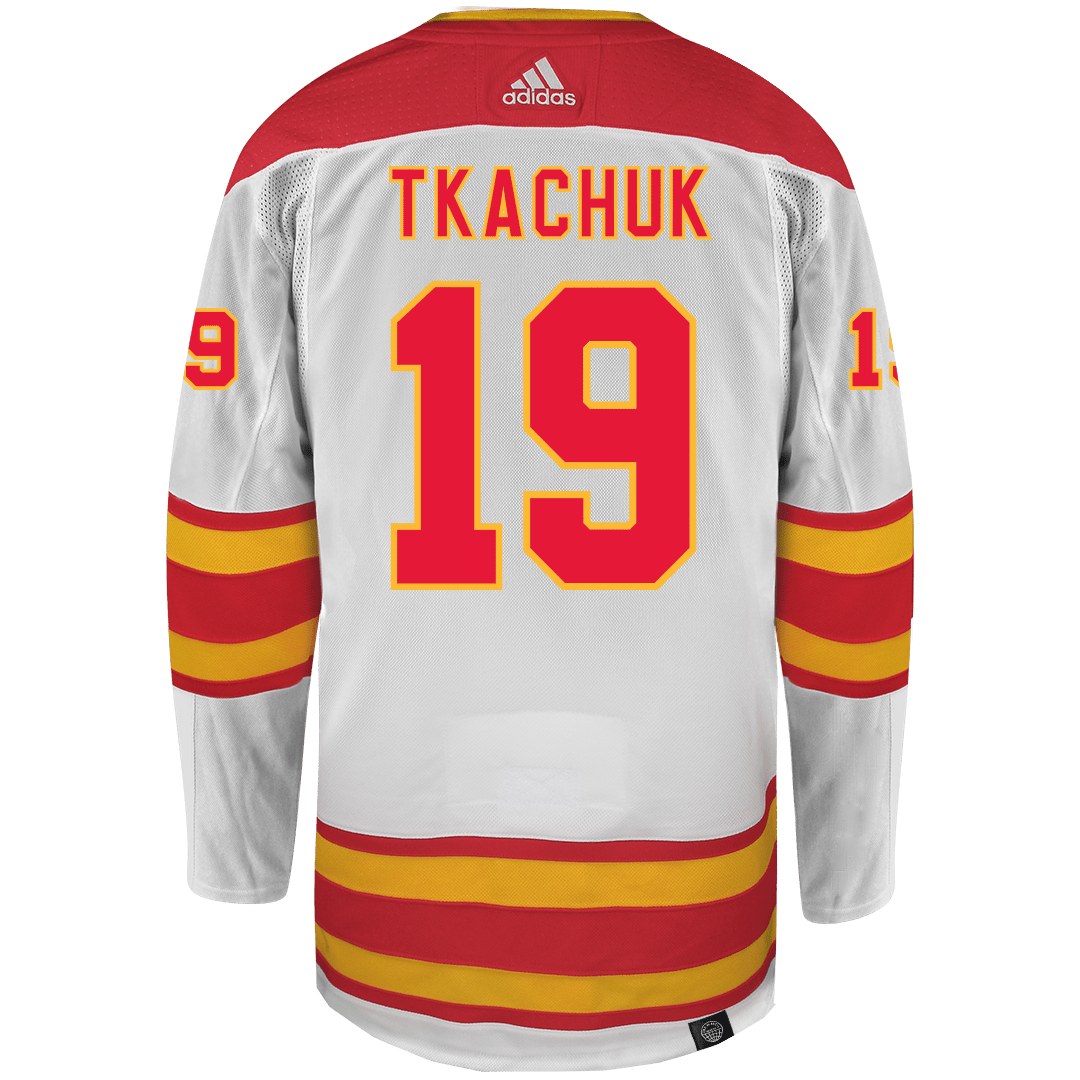 Matthew Tkachuk Calgary Flames Adidas Primegreen Authentic NHL Hockey Jersey - vstockx