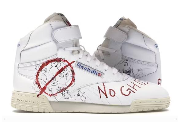 Reebok Ex-O-Fit Clean Hi Bait x Ghostbusters x Stranger Things Vintage - vstockx