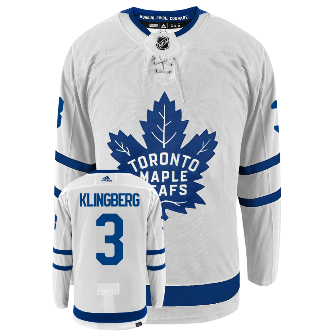 John Klingberg Toronto Maple Leafs Adidas Primegreen Authentic NHL Hockey Jersey - vstockx