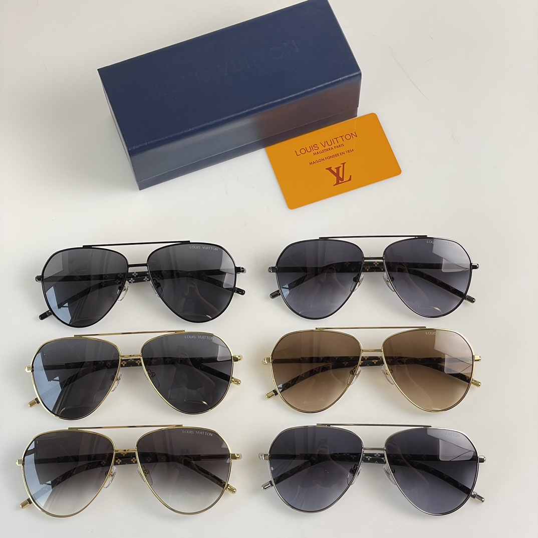 Sunglasses Louis Vuitton Z1797U Size��59 15-145 - vstockx
