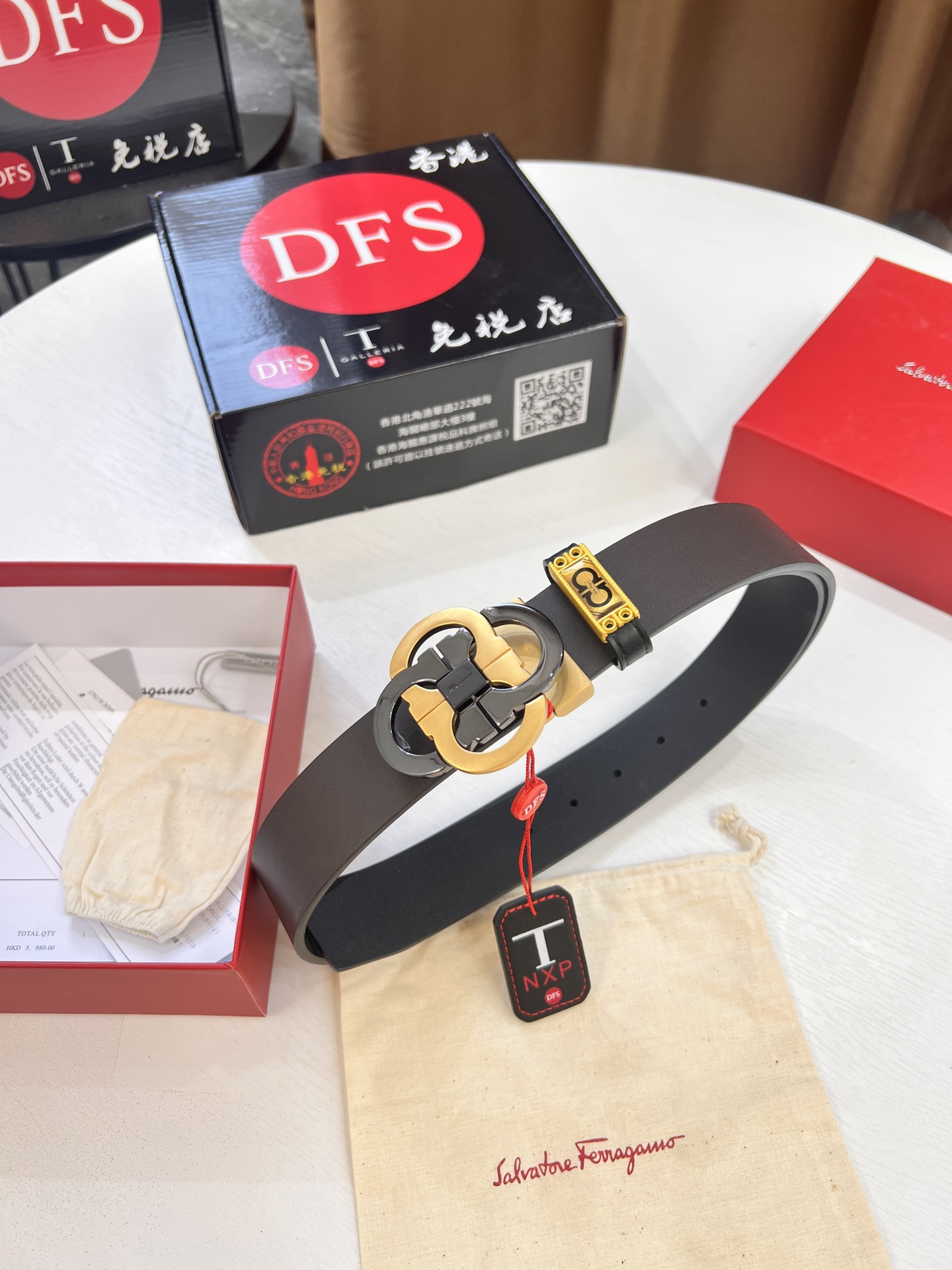 Streetwear Belt Ferragamo 320341 size:3.5cm - vstockx