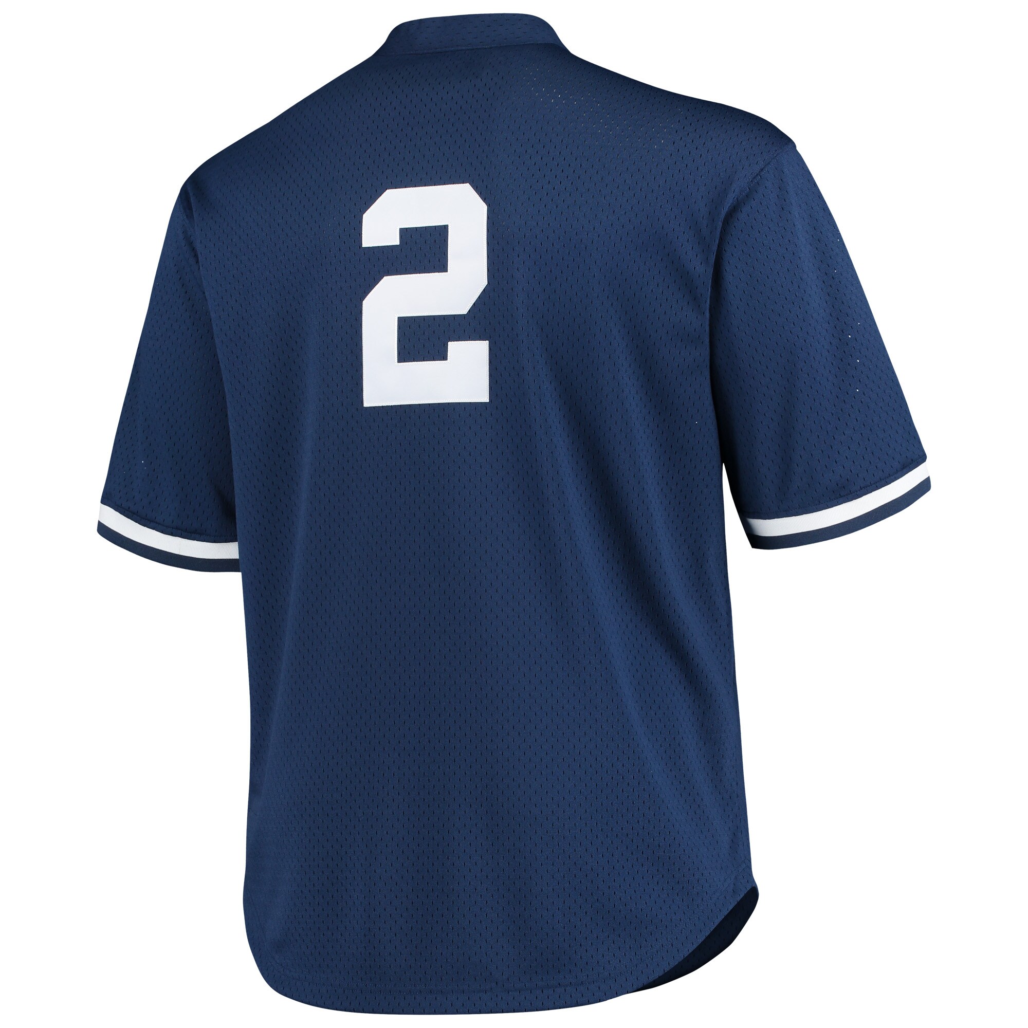 Derek Jeter New York Yankees Mitchell & Ness Big & Tall Batting Practice Replica Player Jersey - Navy - vstockx