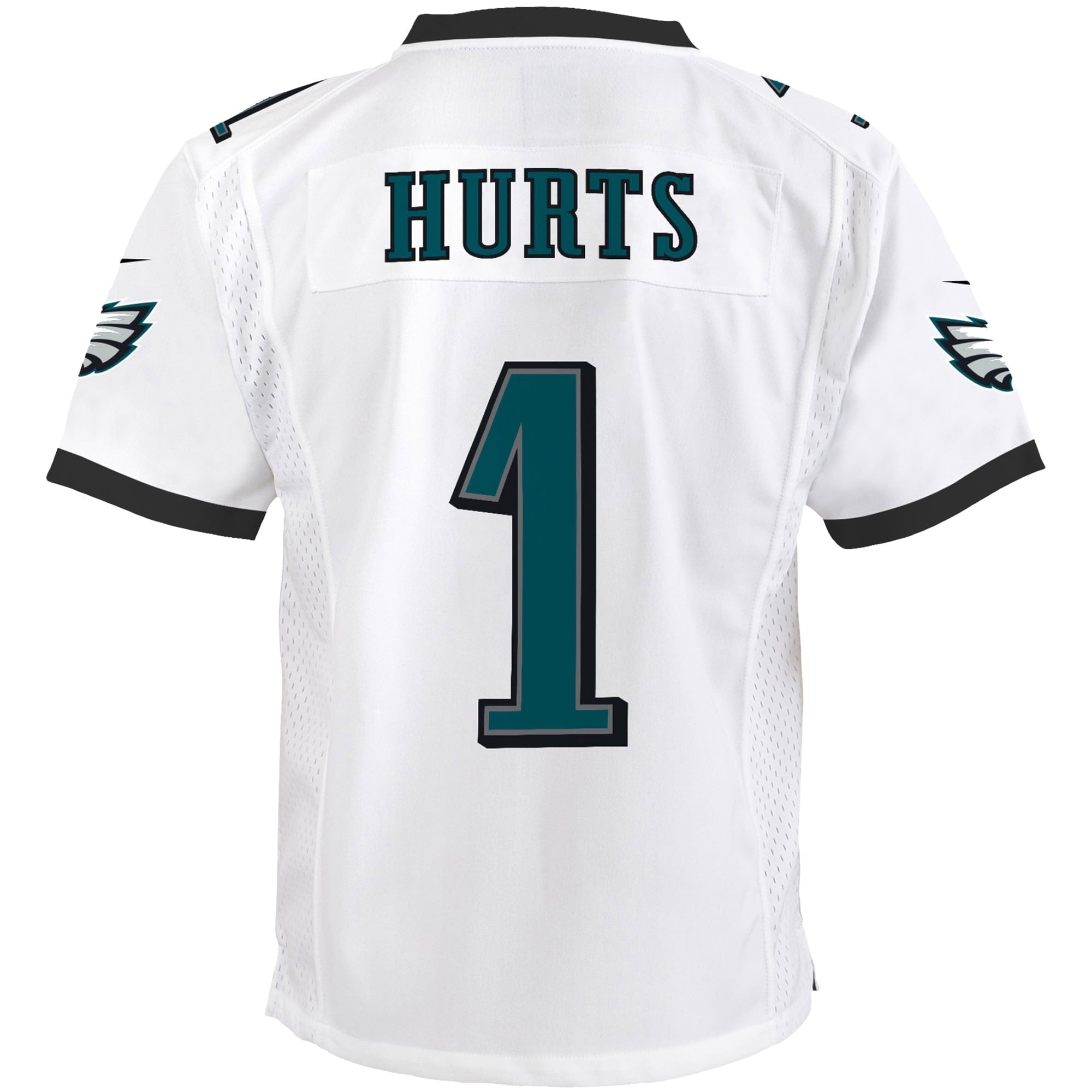 Youth Nike Jalen Hurts White Philadelphia Eagles Game Jersey - vstockx