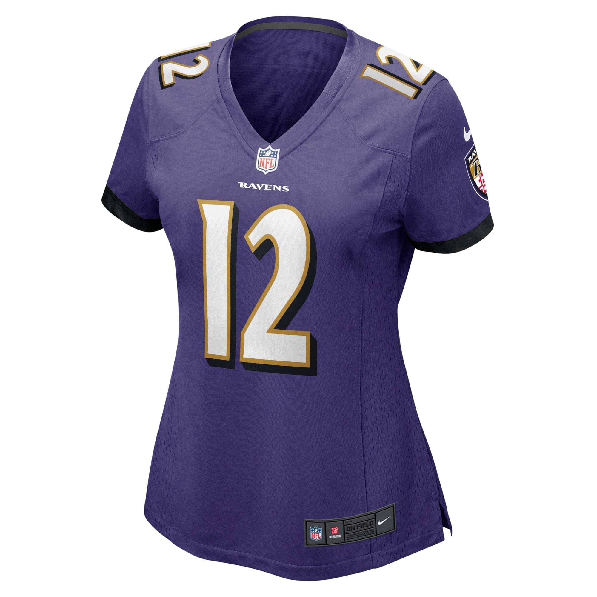 Women's Nike Anthony Brown Purple Baltimore Ravens Player Game Jersey - vstockx
