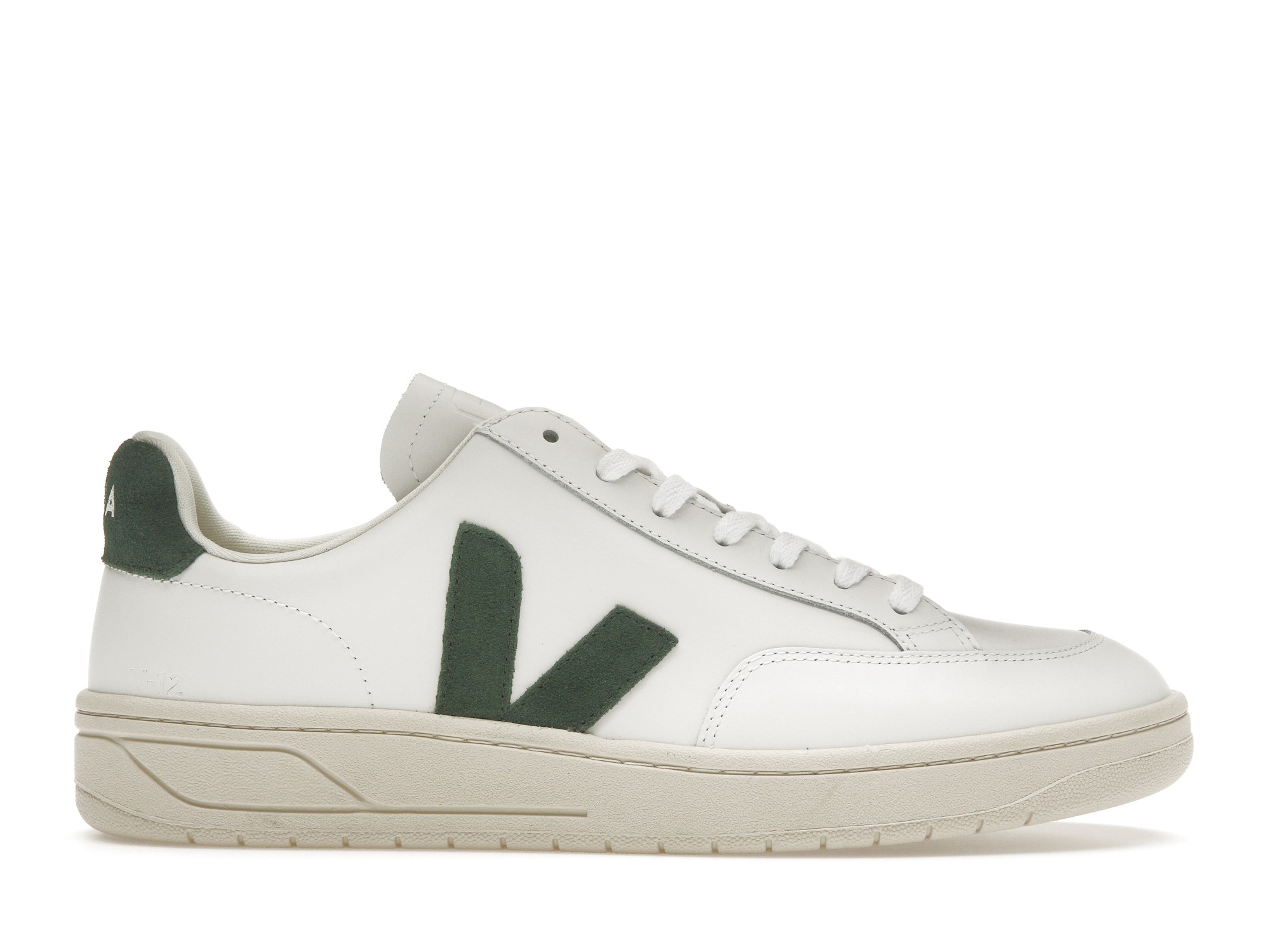 Veja V-12 Leather White Cyprus - vstockx