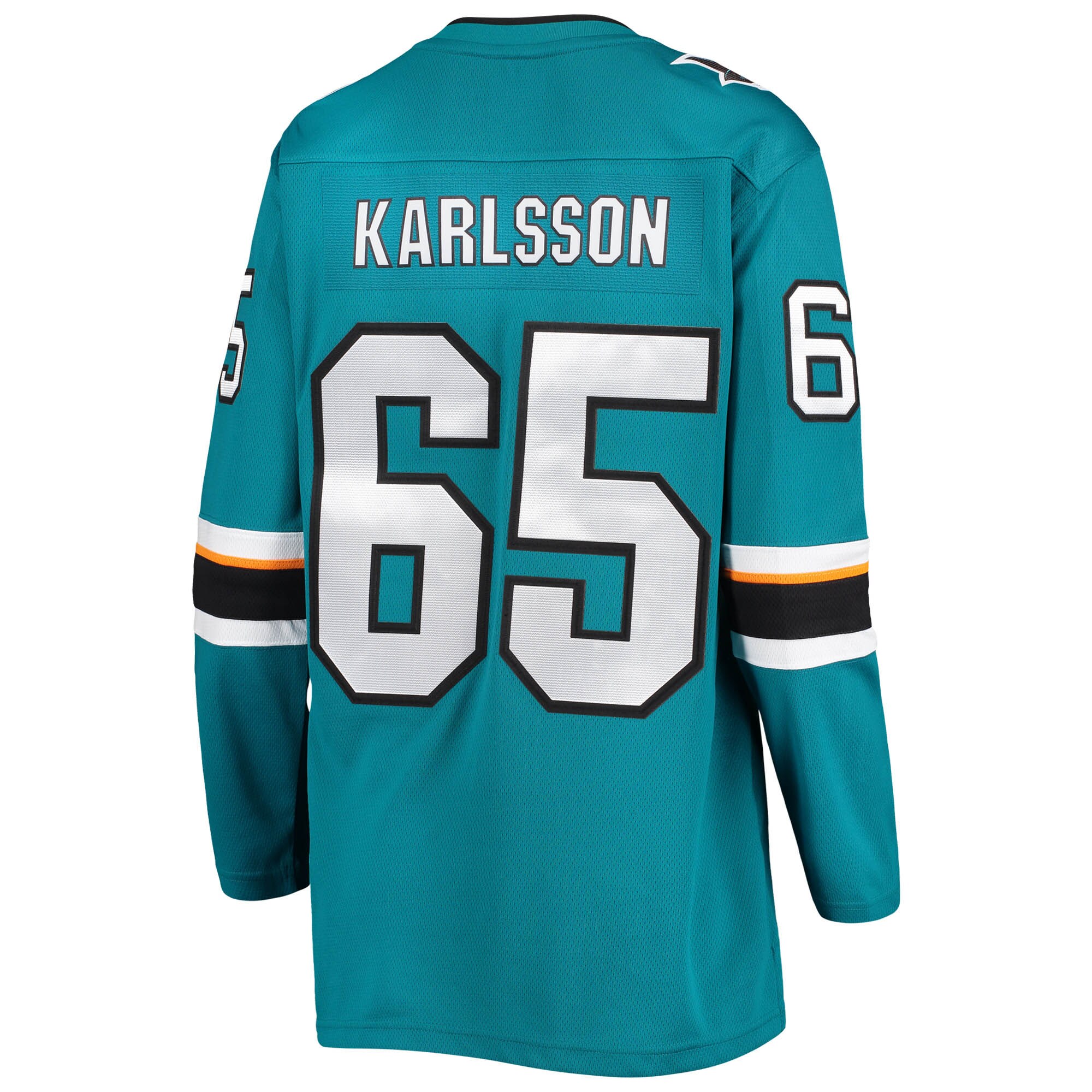 Erik Karlsson San Jose Sharks Fanatics Branded Women's Breakaway Home Team Player Jersey - Teal - vstockx