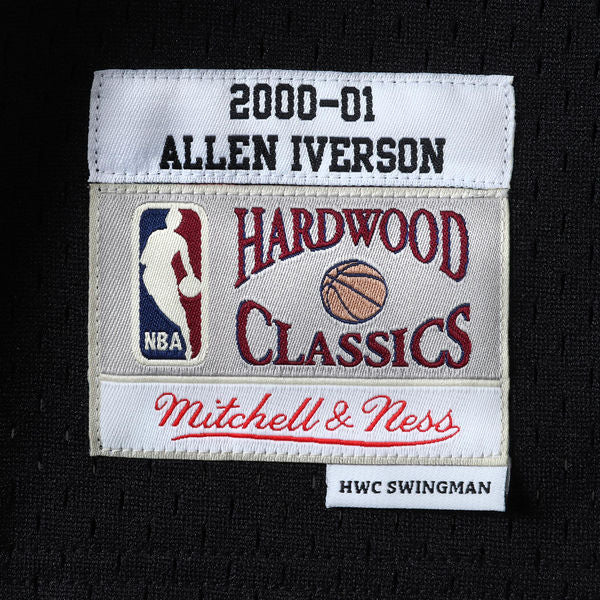 Men's Allen Iverson Philadelphia 76ers 2000-2001 Swingman Replica Jersey By Mitchell & Ness - vstockx