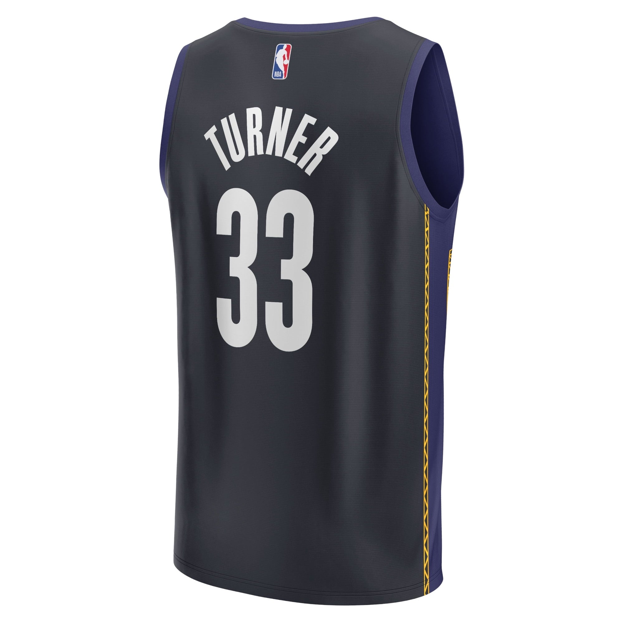 Men's Fanatics Branded Myles Turner Blue Indiana Pacers 2022/23 Fastbreak Jersey - City Edition - vstockx